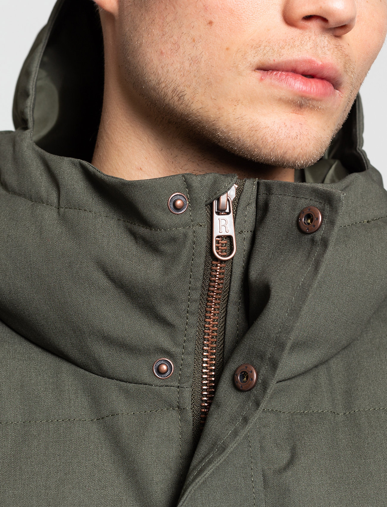 Revolution - Puffer jacket - army - 4