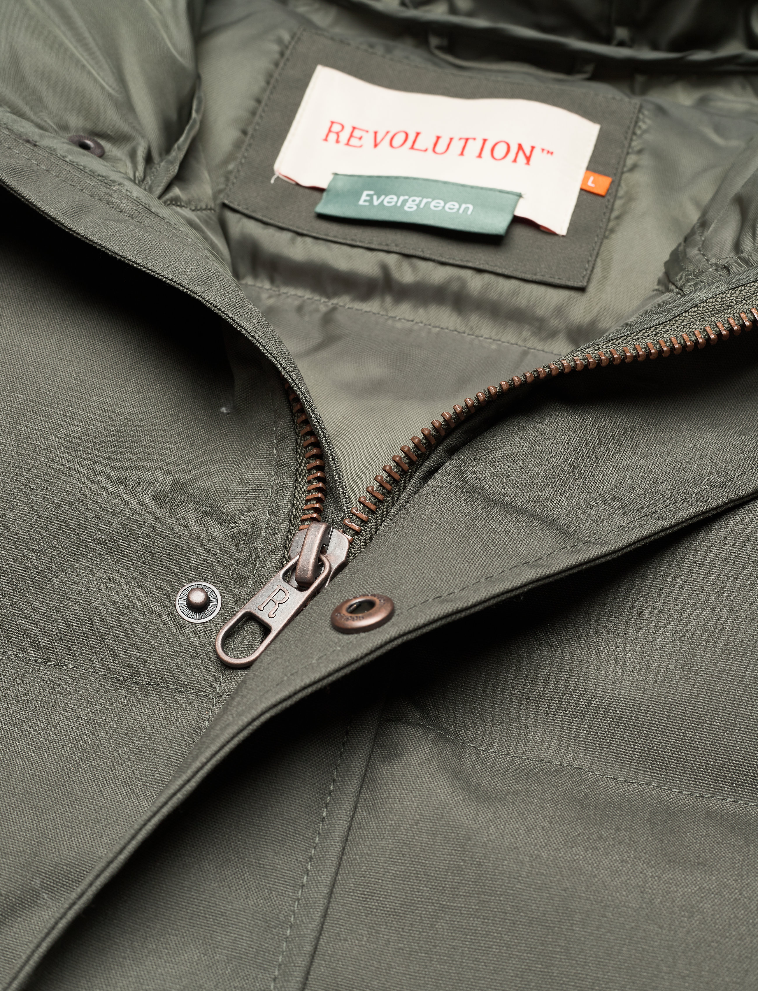 Revolution - Puffer jacket - army - 5