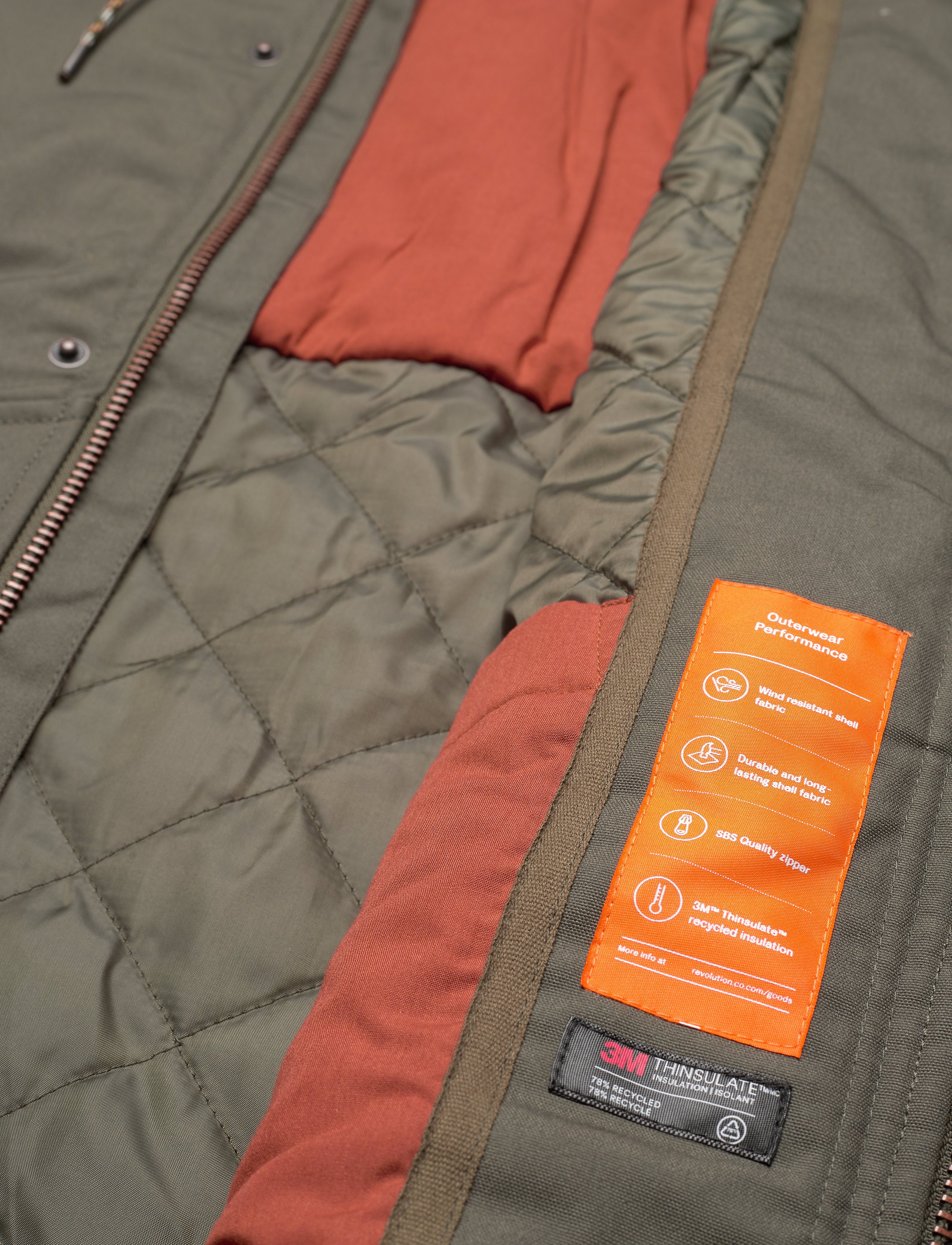 Revolution - Short jacket - army - 4