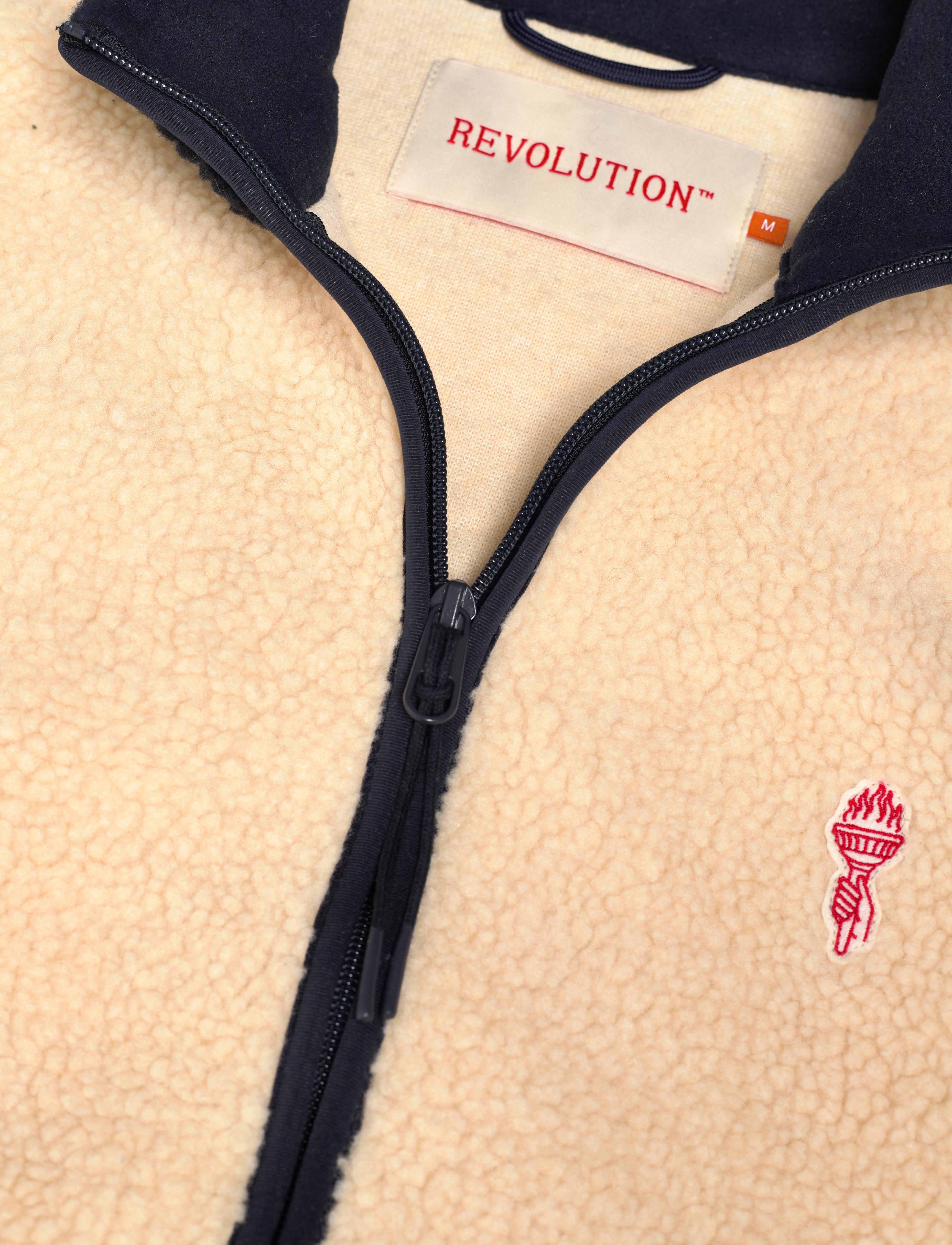 Revolution - Blocked fleece - navy - 5