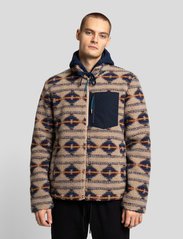 Revolution - Printed Fleece - mid layer jackets - offwhite - 2