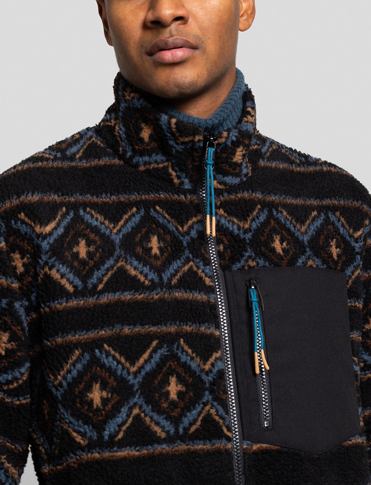 Revolution - Printed Fleece - black - 4