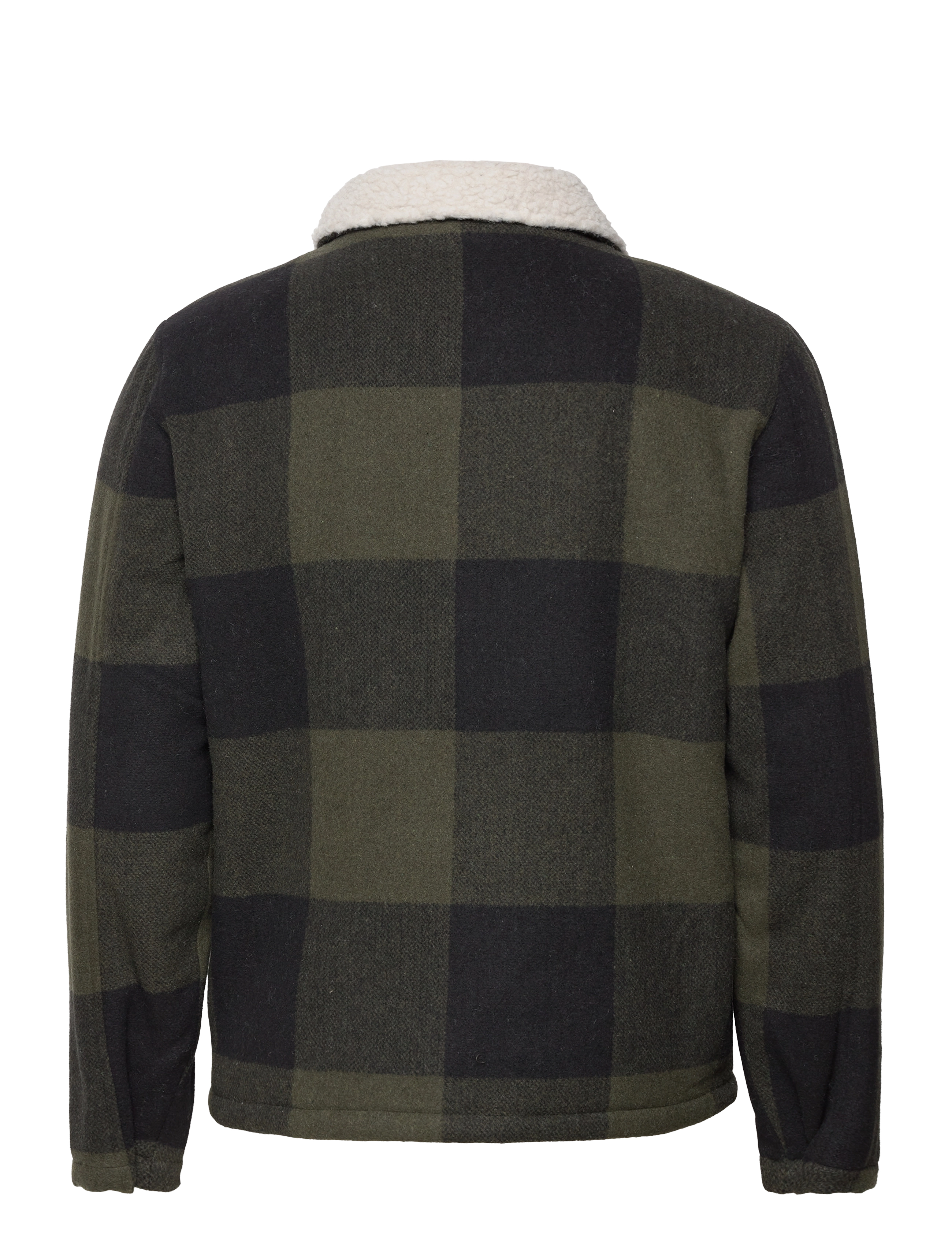 Revolution - Padded Overshirt - overtøj - army - 2