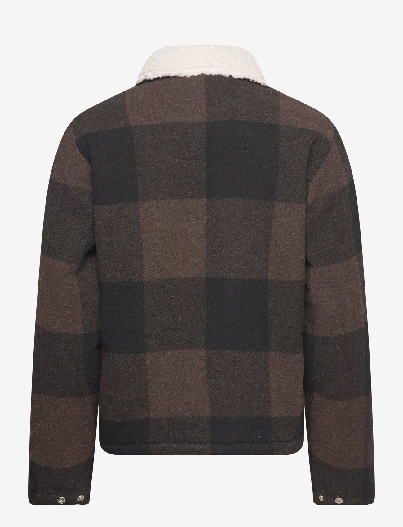 Revolution - Shirt Jacket - vinterjakker - darkbrown - 1