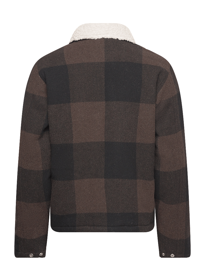 Revolution - Shirt Jacket - winterjacken - darkbrown - 1