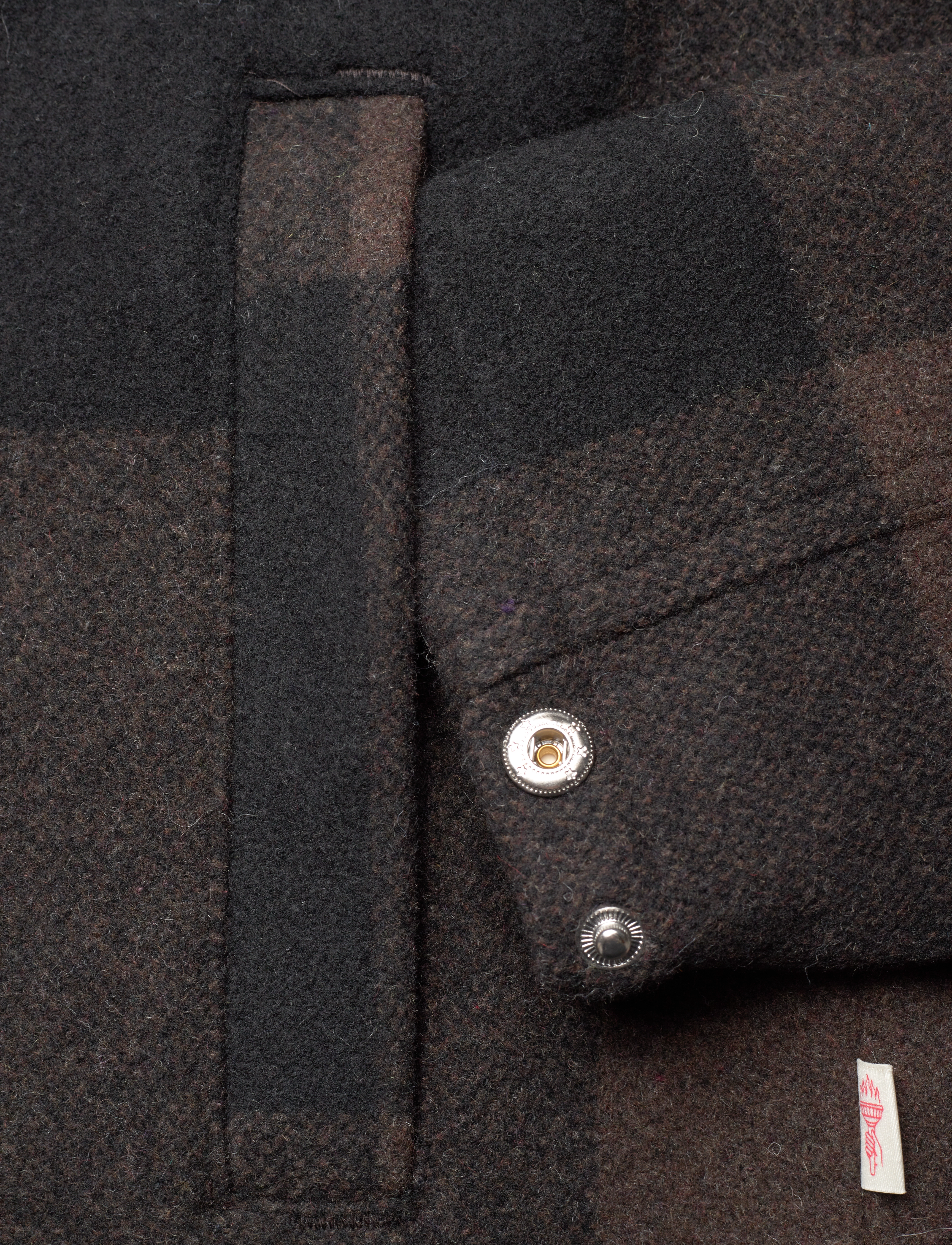 Revolution - Padded Overshirt - jackor - darkbrown - 3