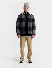 Revolution - Padded overshirt - wool jackets - navy - 3