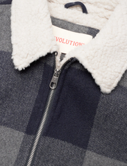 Revolution - Padded overshirt - wool jackets - navy - 5