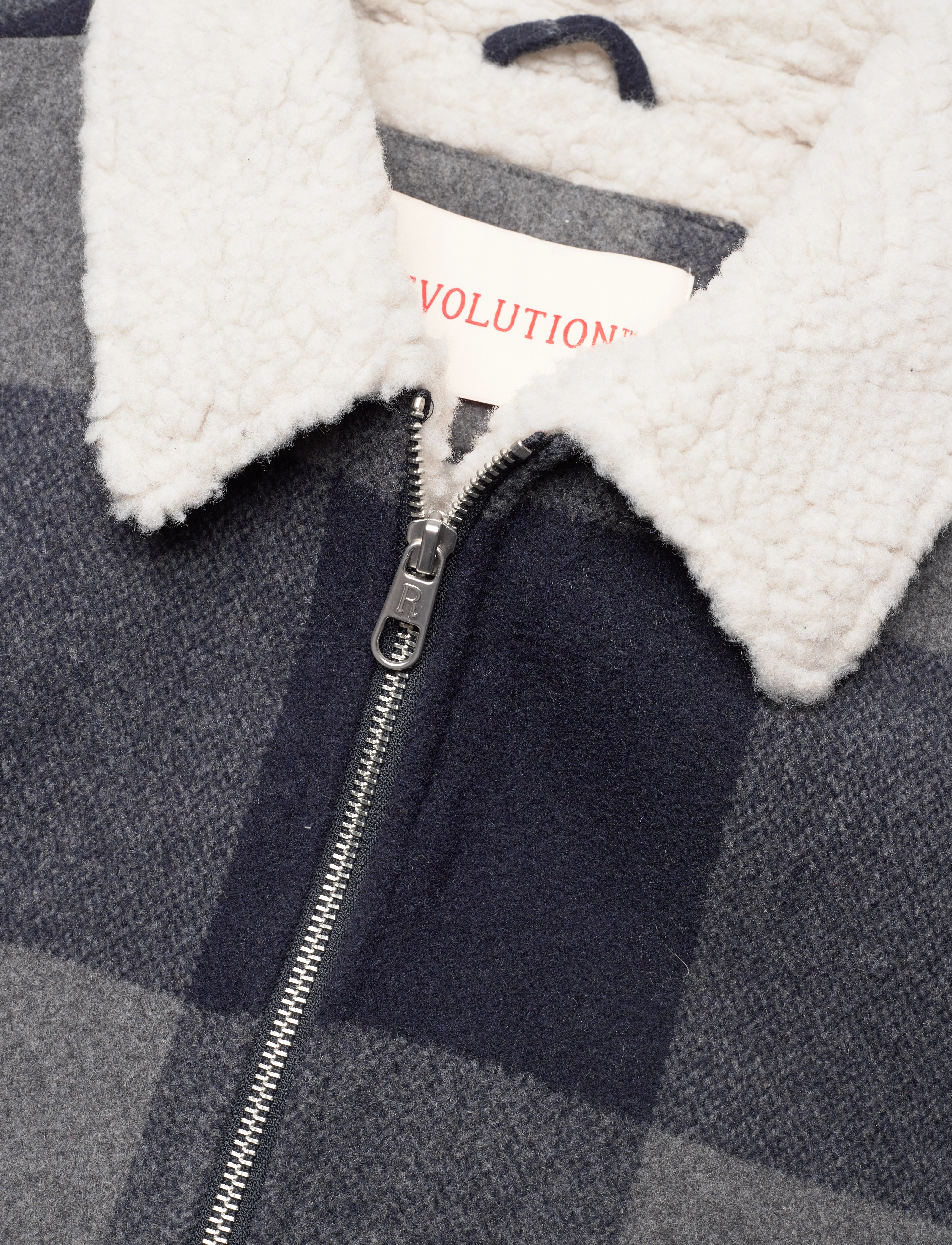 Revolution - Padded Overshirt - overtøj - navy - 5