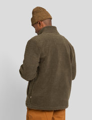 Revolution - Pocket Fleece - mid layer jackets - army - 3