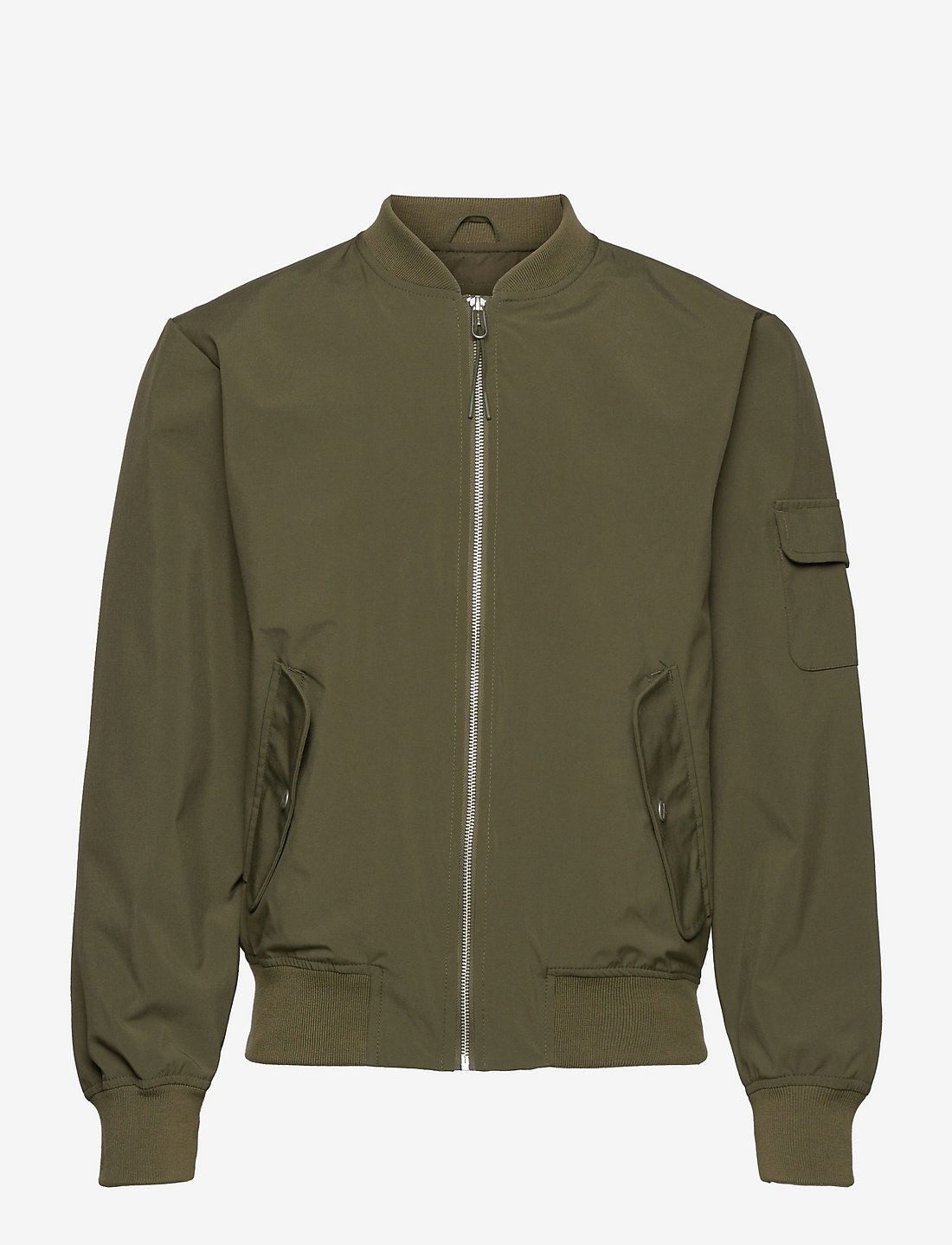 Mens polyester 2025 bomber jacket