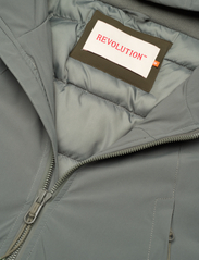 Revolution - Long technical raglan parka with Sorona padding - winter jackets - grey - 5
