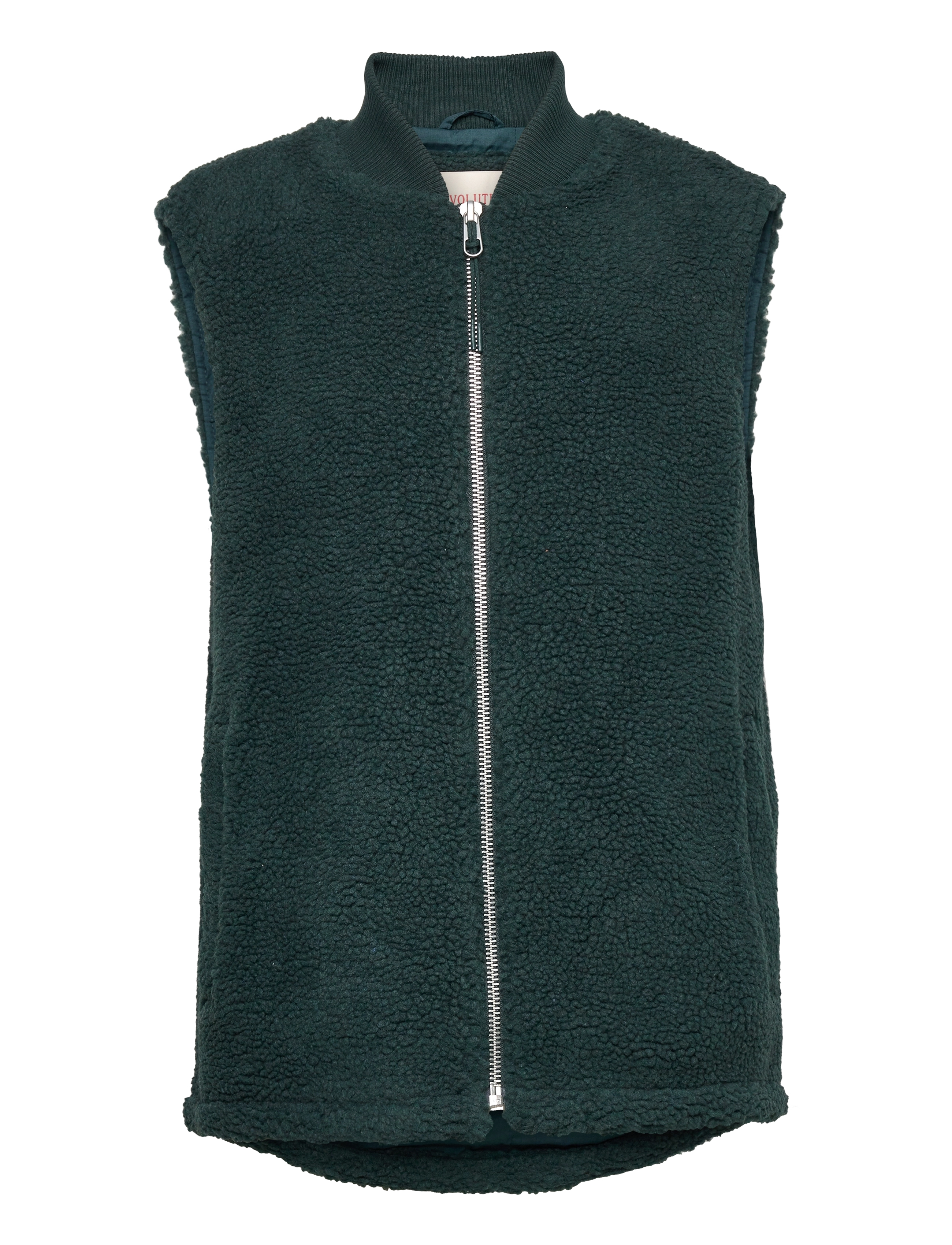 Revolution - Fleece Bomber Vest - green - 1