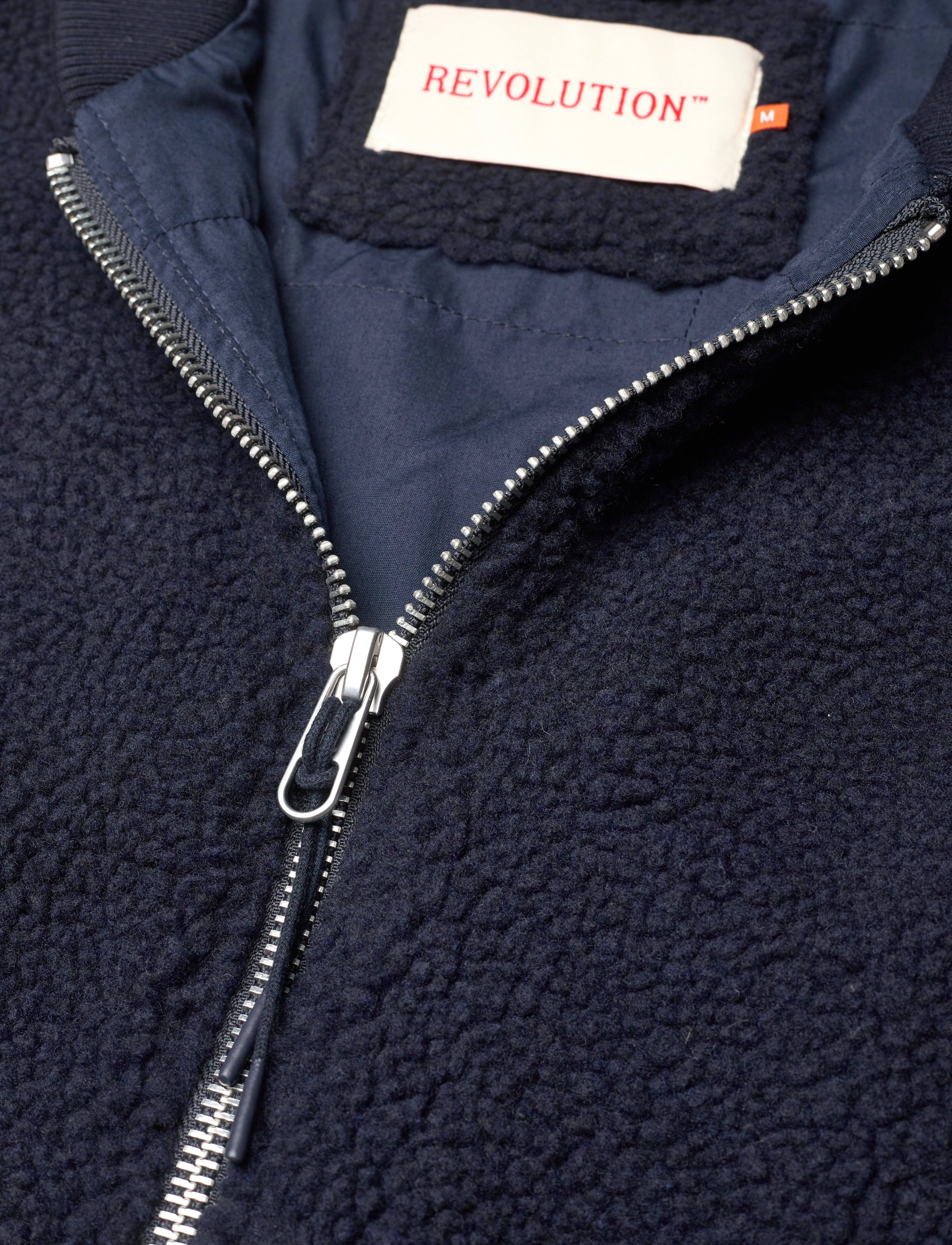 Revolution - Fleece Bomber Vest - navy - 5