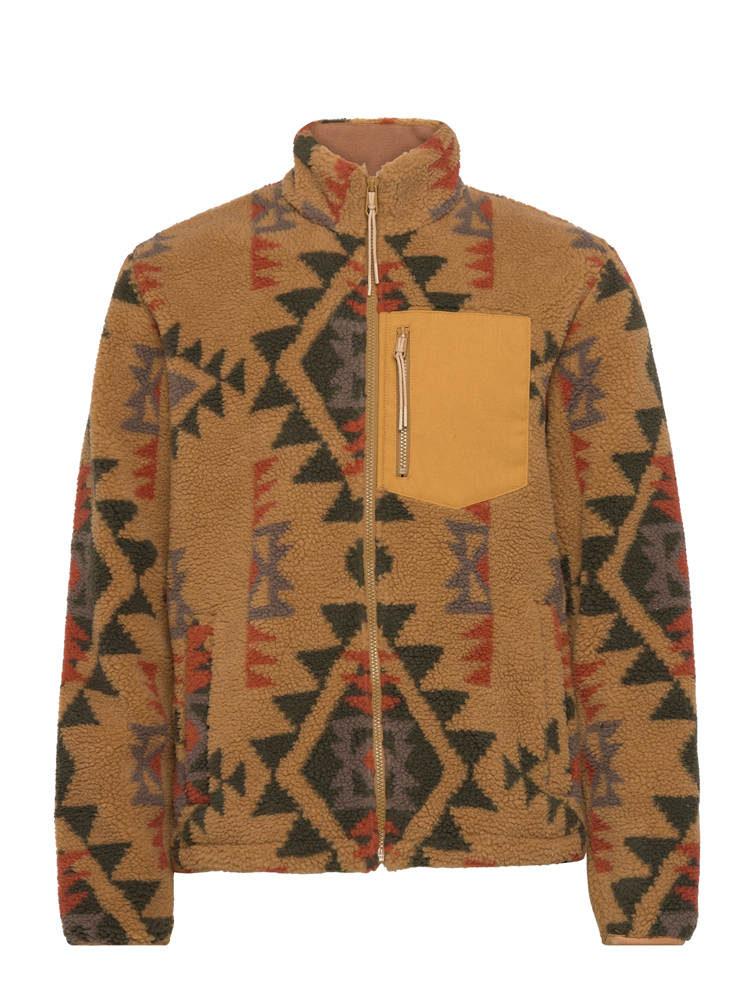 Revolution - Printed Fleece - brown - 1