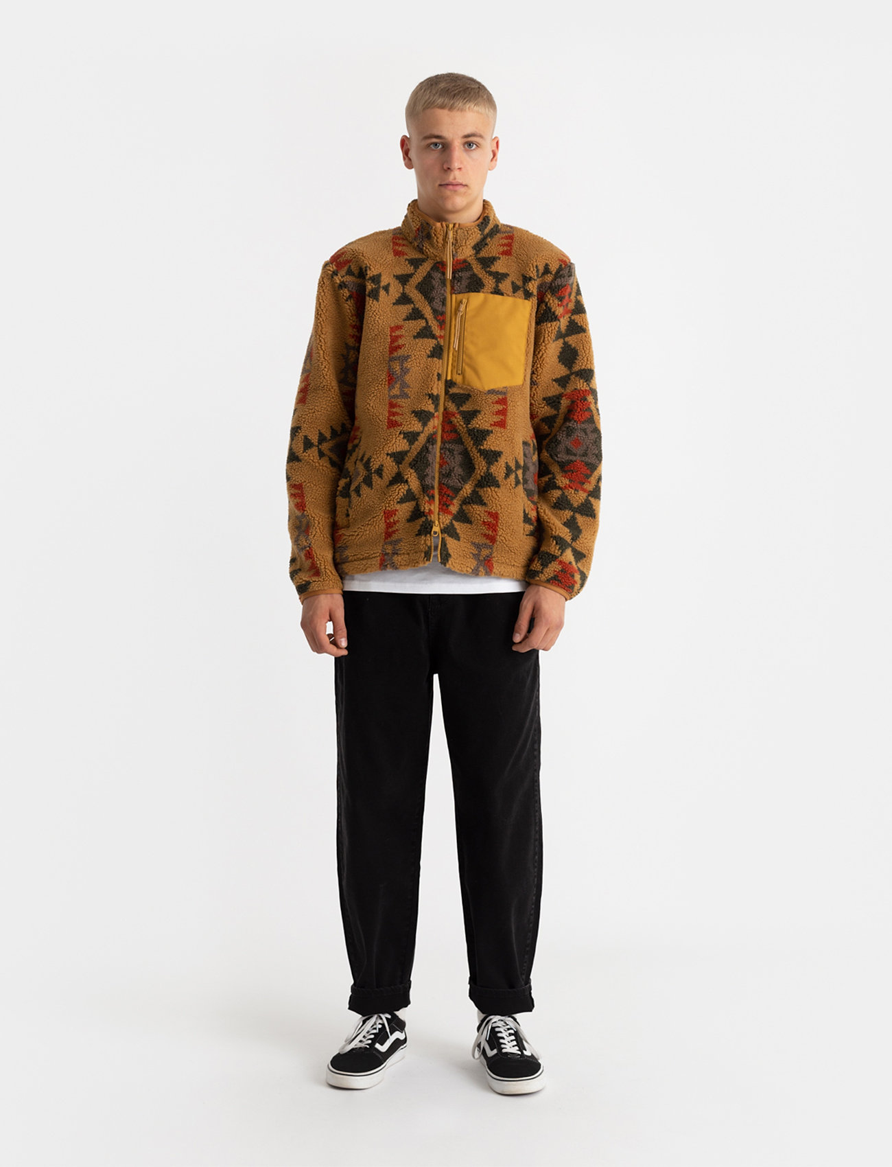 Revolution - Printed Fleece - brown - 3