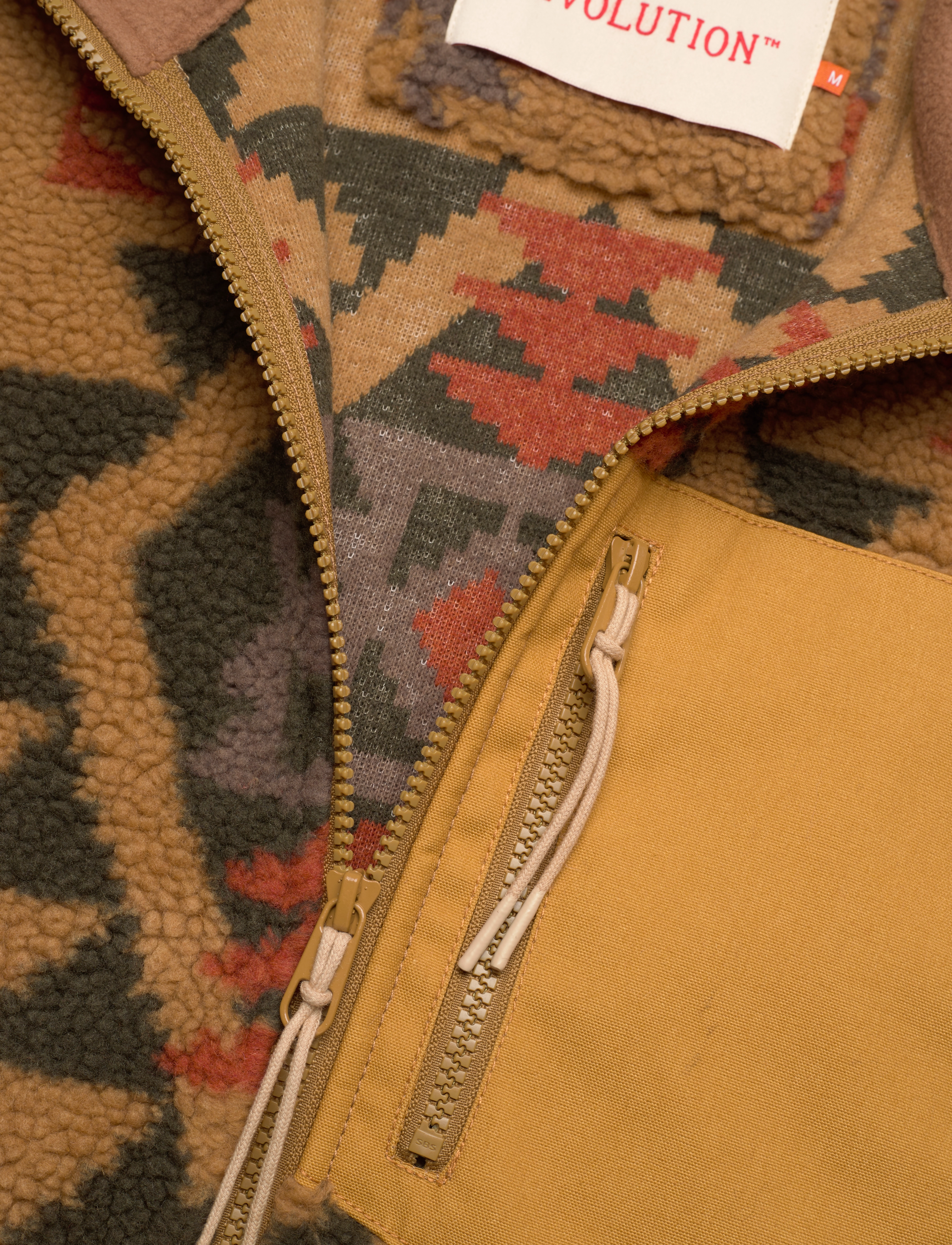 Revolution - Printed Fleece - brown - 5