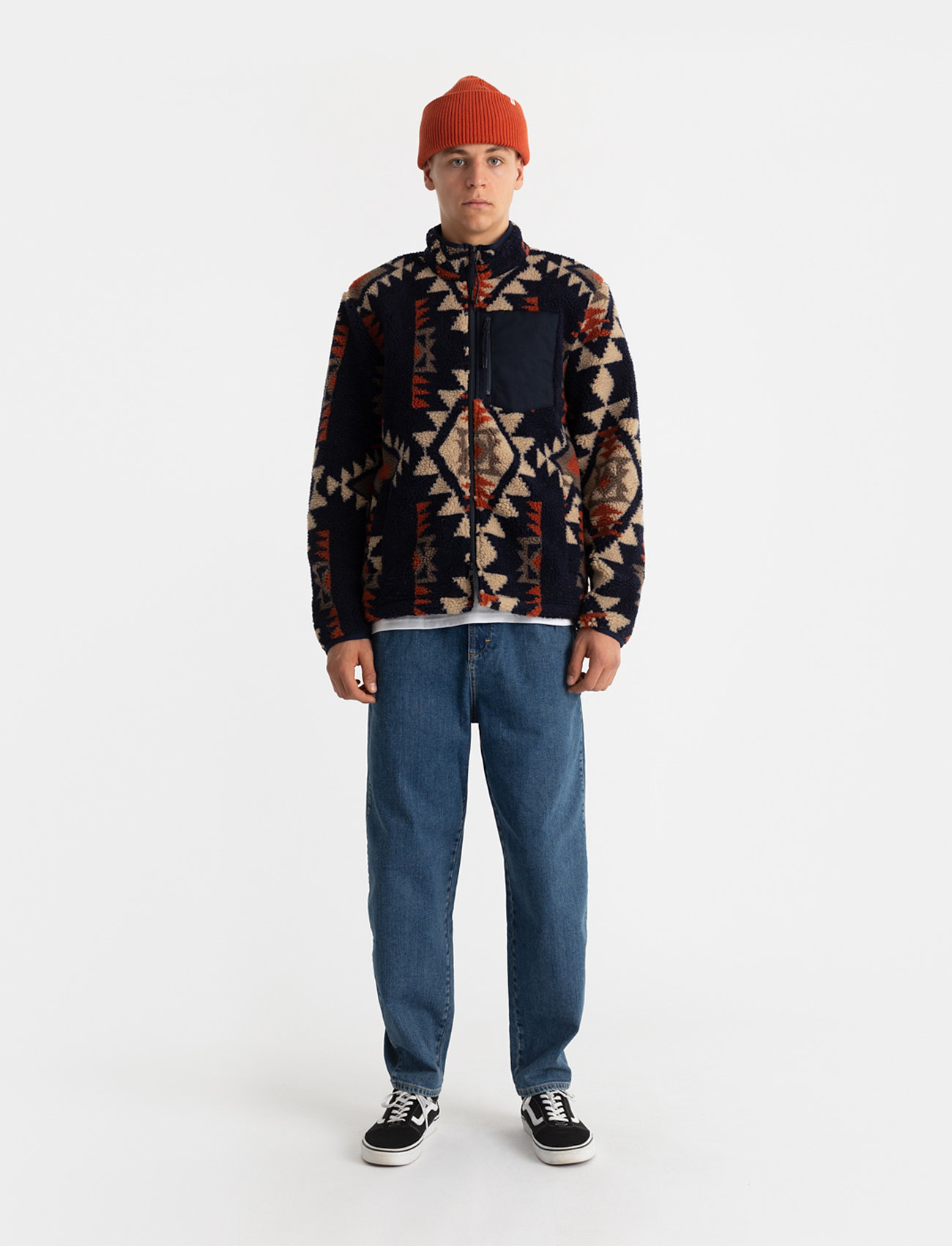 Revolution - Printed Fleece - navy - 3
