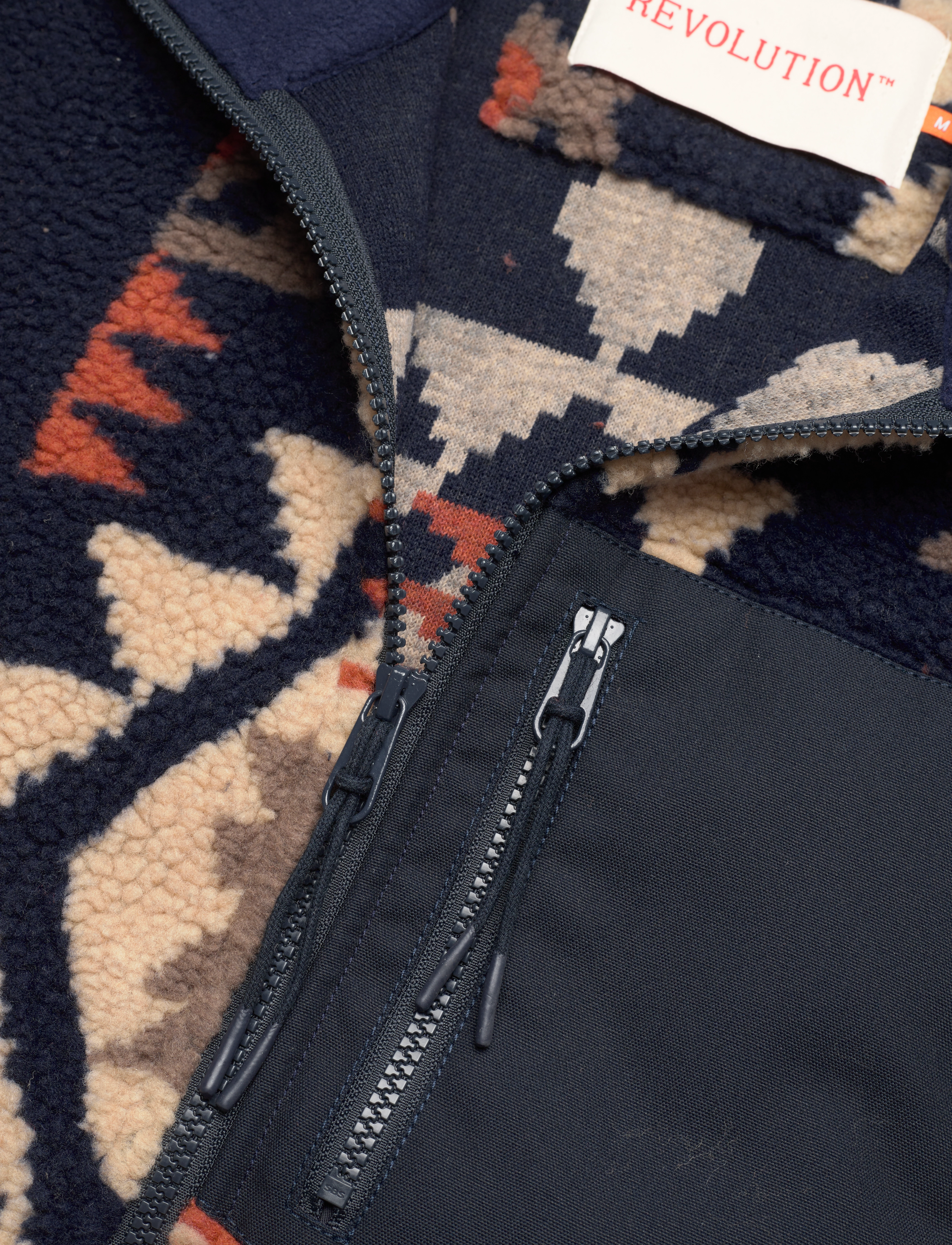 Revolution - Printed Fleece - navy - 5