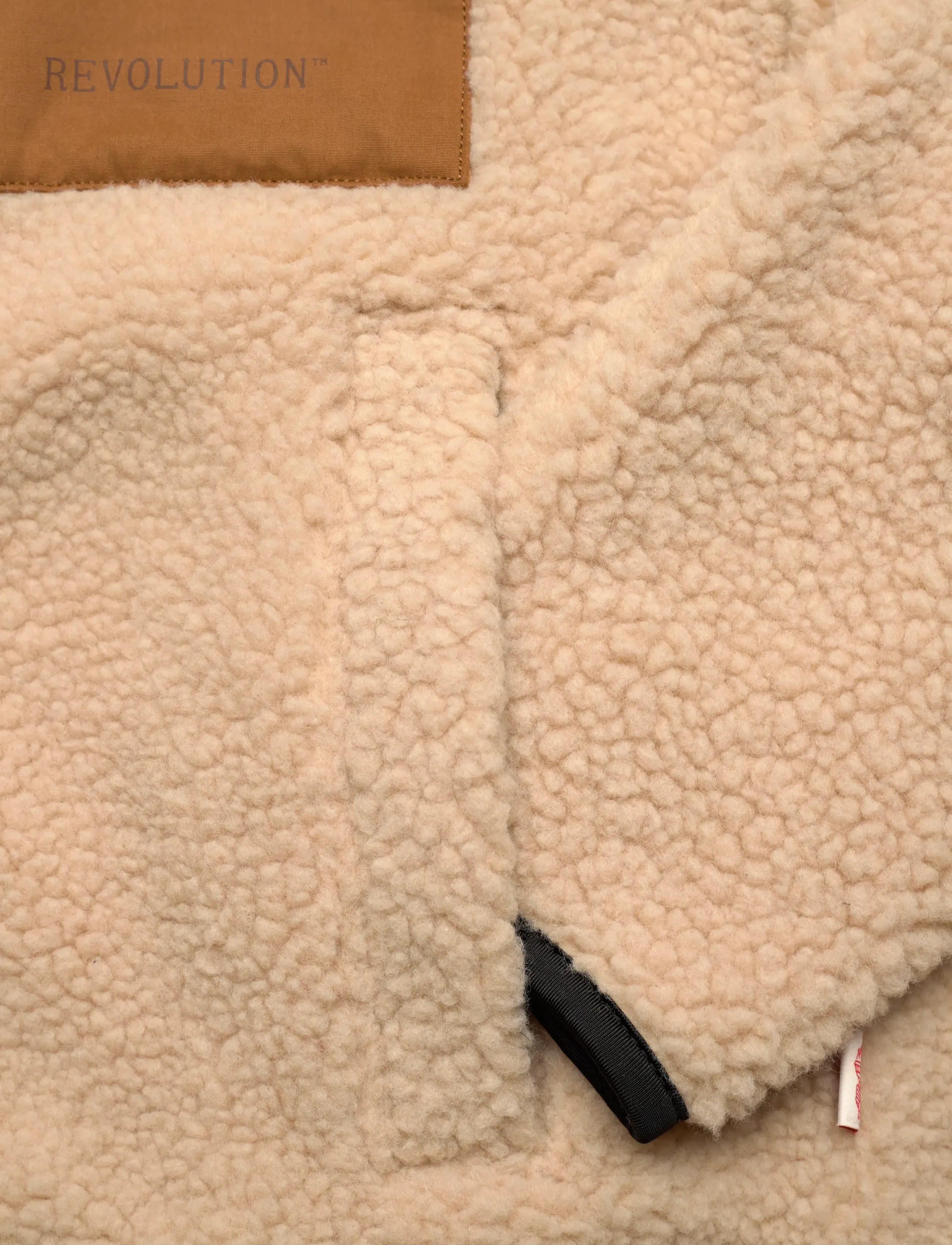 Revolution - Pocket Teddy Jacket - beige - 3