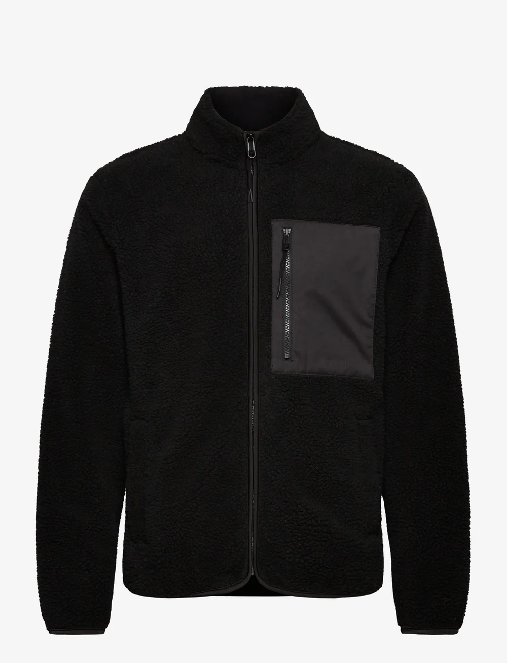 Revolution - Pocket Teddy Jacket - teddytröjor - black - 0
