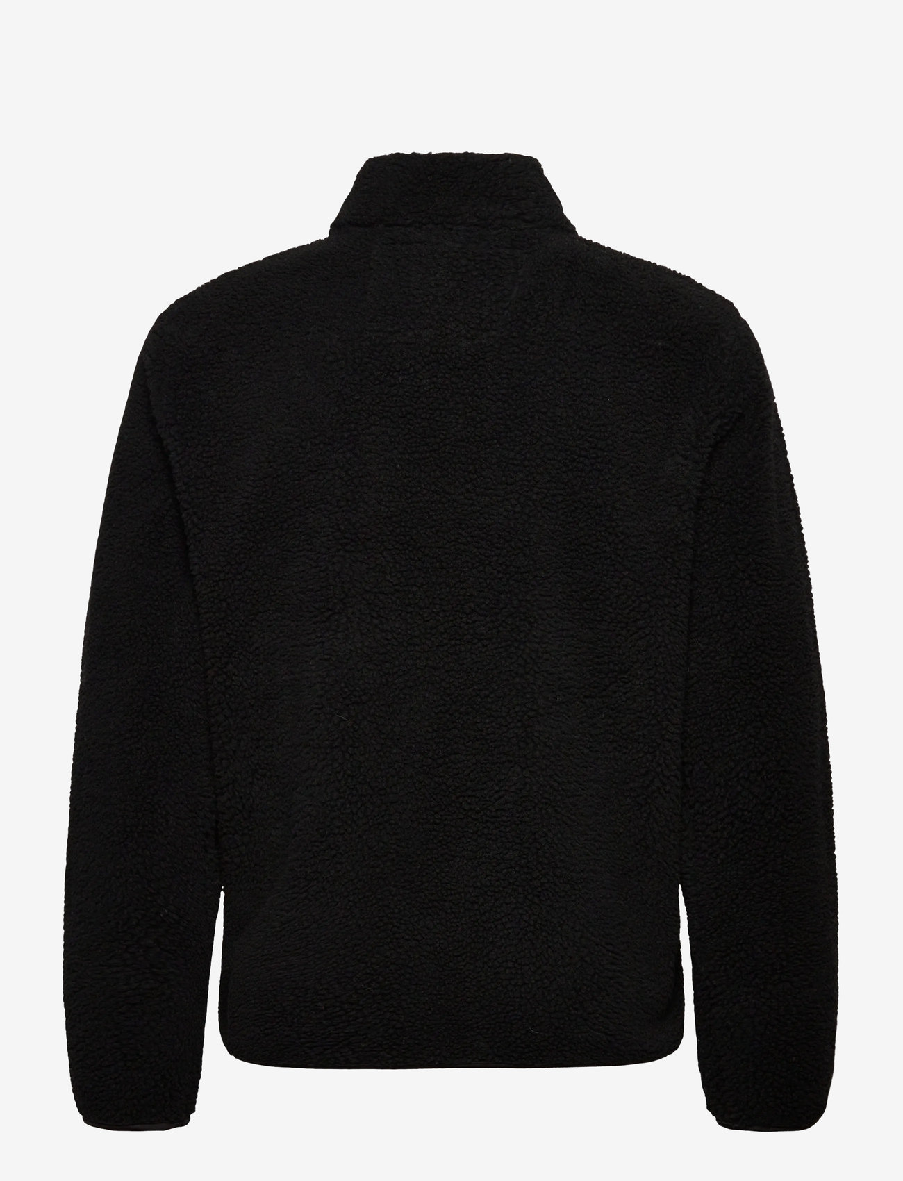 Revolution - Pocket Teddy Jacket - teddy sweaters - black - 1