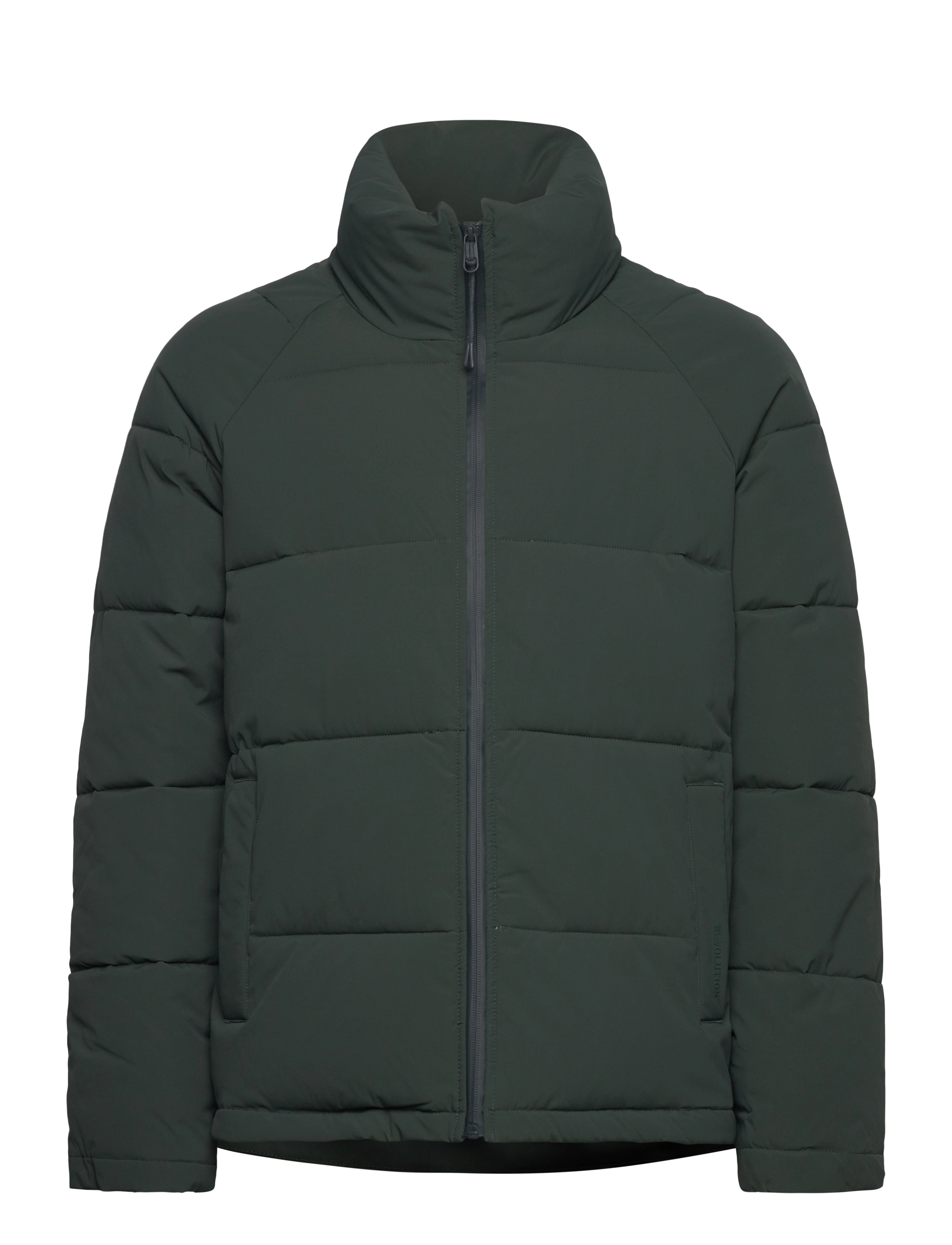 REVOLUTION Raglan Puffer Grün - S - Herren