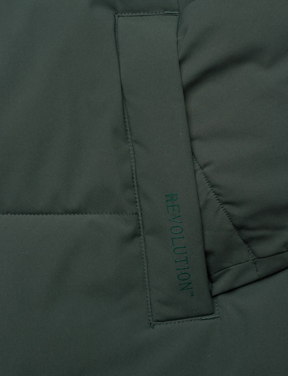 Revolution - Raglan Puffer - winterjacken - darkgreen - 3