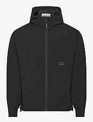 Revolution - Hooded Windbreaker - spring jackets - black - 0