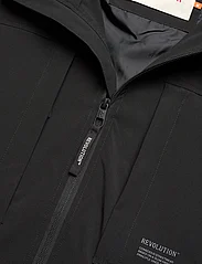 Revolution - Hooded Windbreaker - spring jackets - black - 2