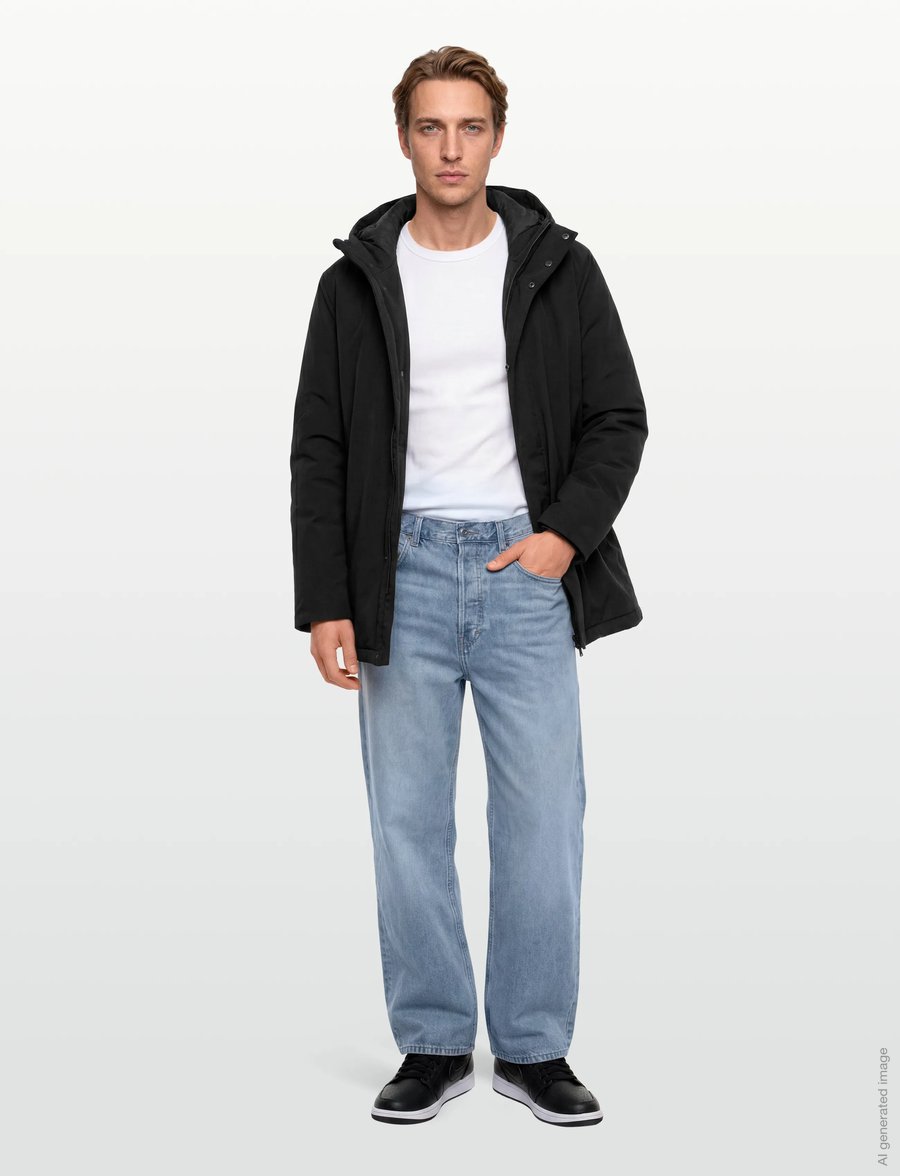 Revolution - Padded City Puffer - sulejoped - black - 0