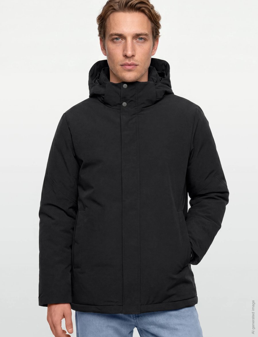 Revolution - Padded City Puffer - sulejoped - black - 3
