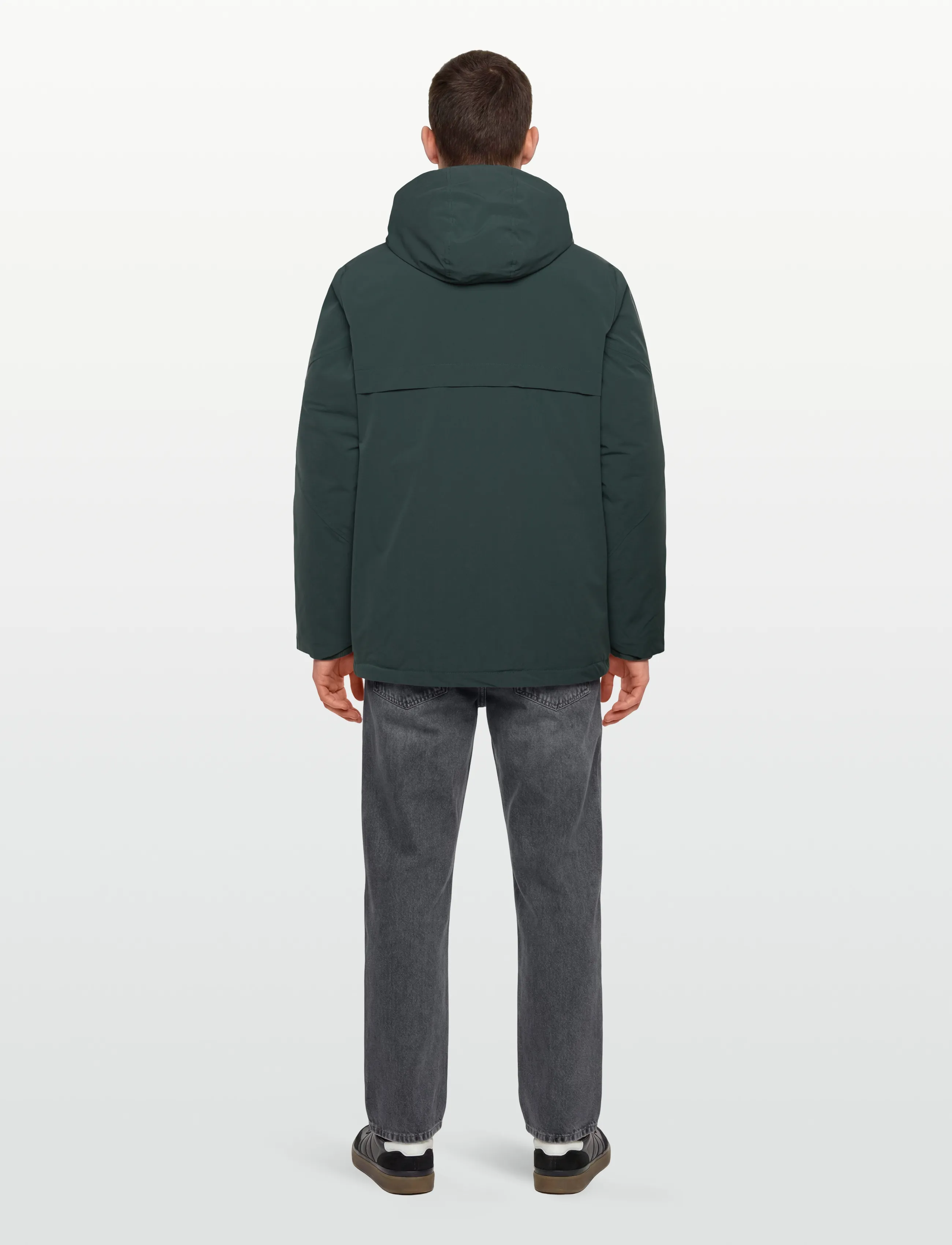 Revolution - Padded City Puffer - winterjacken - darkgreen - 4