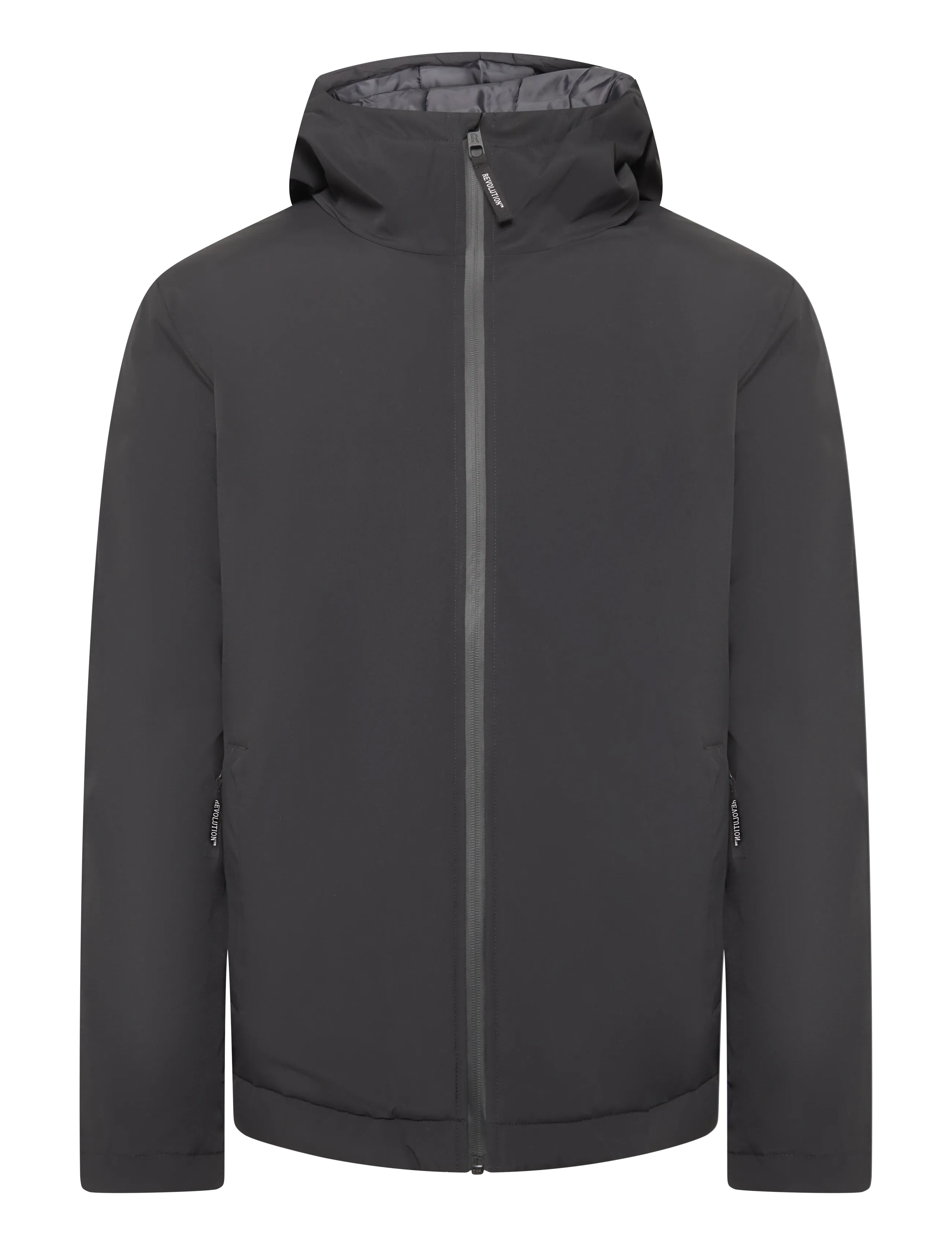 Revolution Padded City Jacket - Parkas - BLACK / black