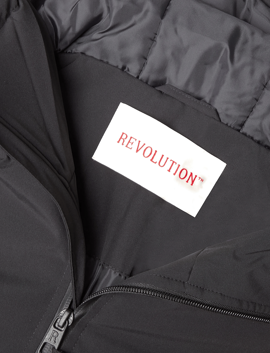 Revolution - Padded City Jacket - parkas - black - 2