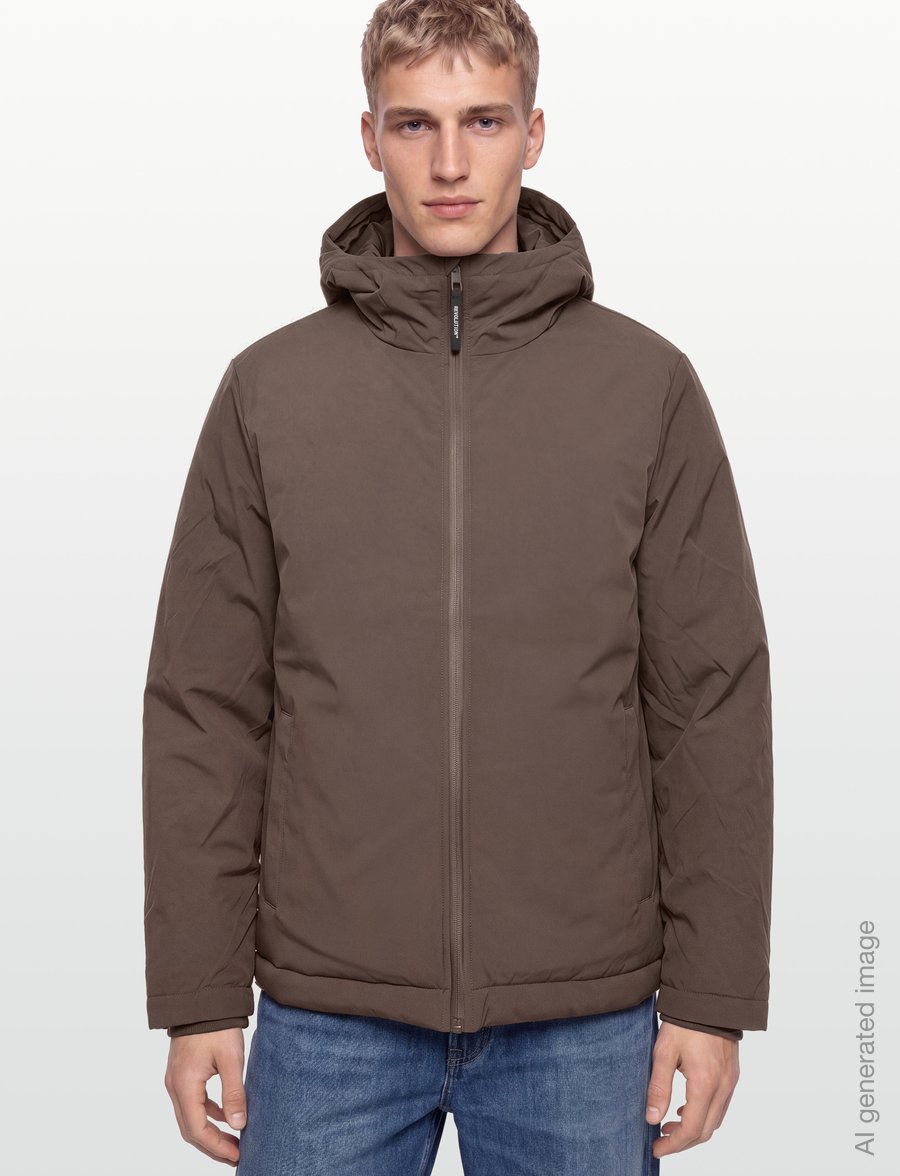 Revolution - Padded City Jacket - winterjacken - darkbrown - 3
