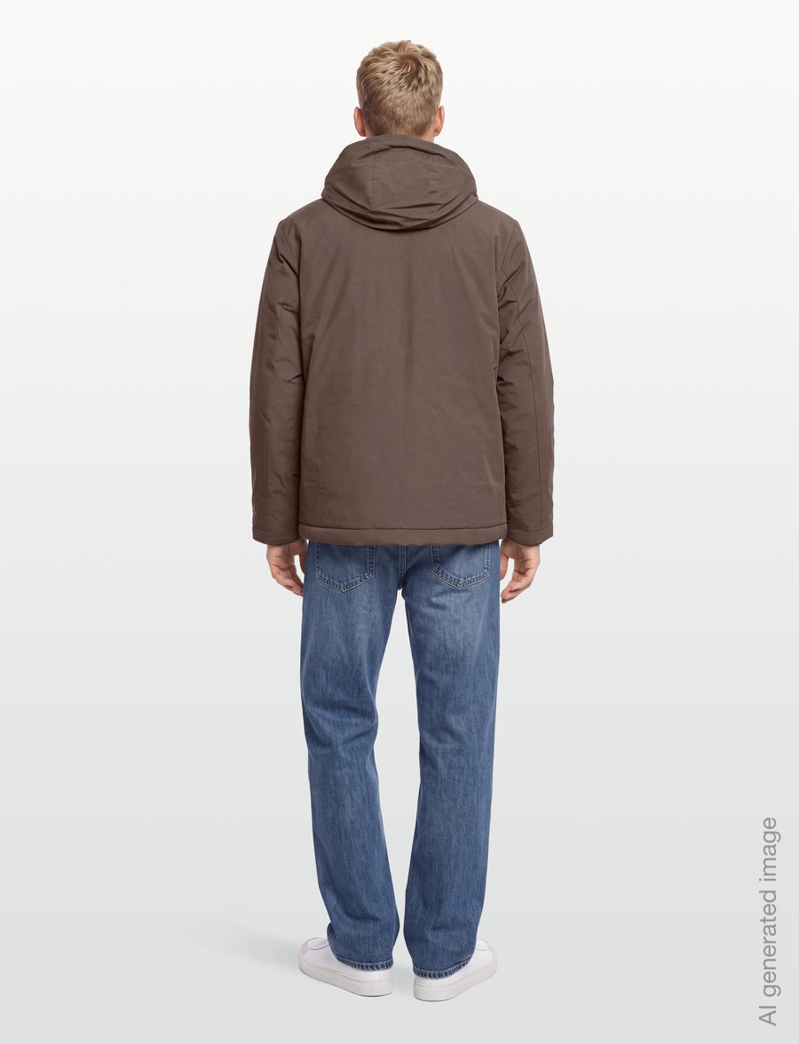 Revolution - Padded City Jacket - winterjacken - darkbrown - 4