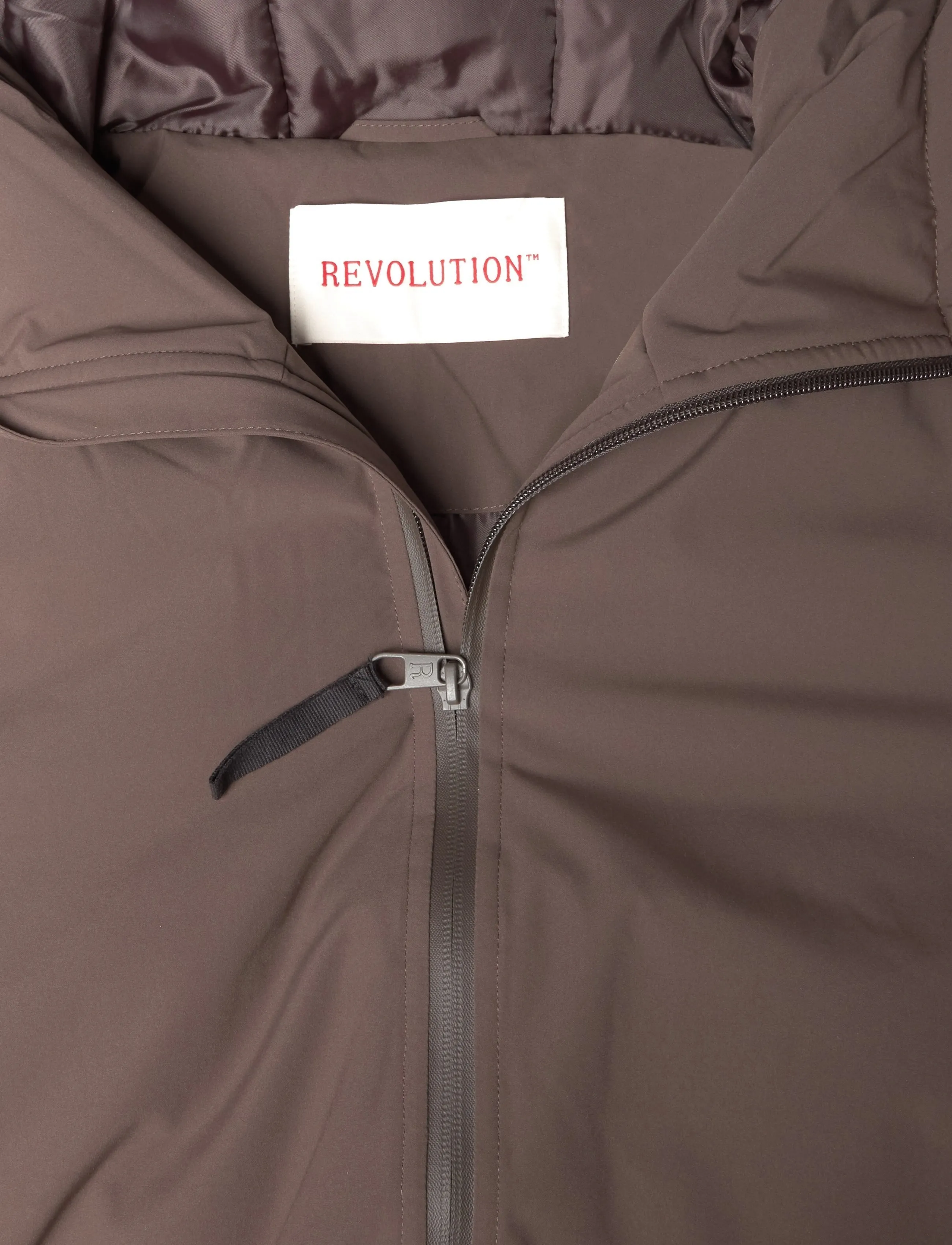 Revolution - Padded City Jacket - parkas - darkbrown - 2