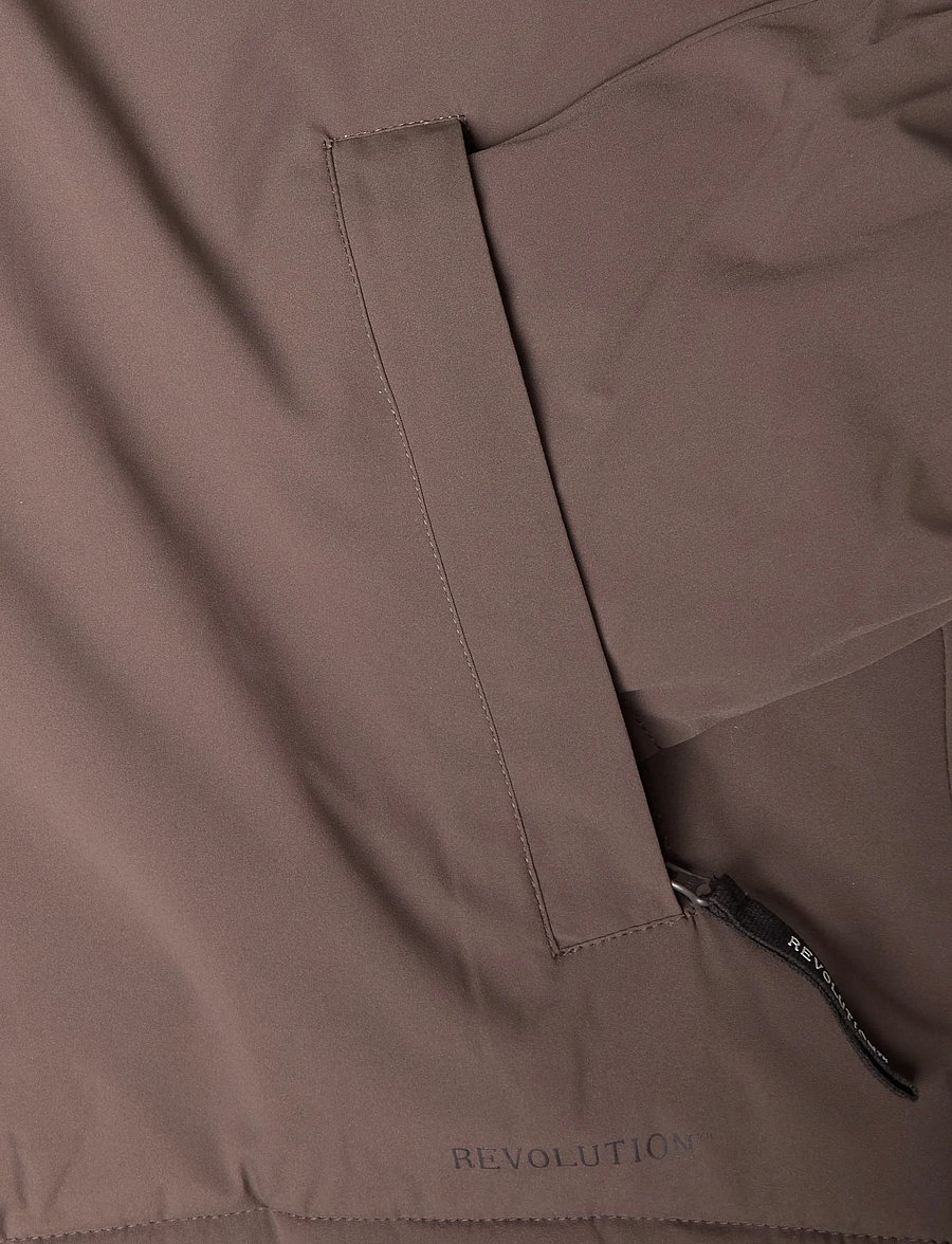 Revolution - Padded City Jacket - parkas - darkbrown - 3