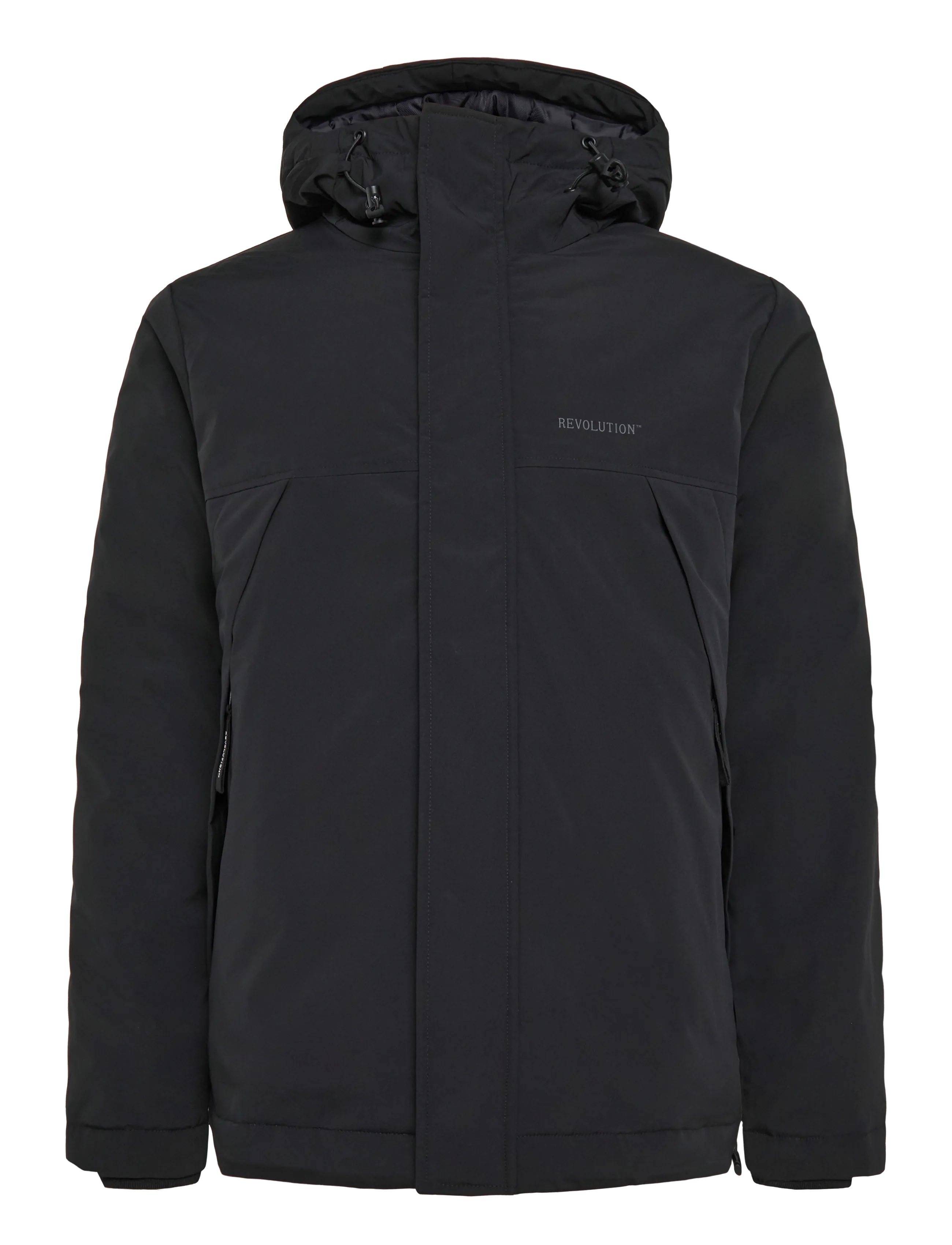 Revolution Padded Tech Jacket - Parkas - BLACK / black