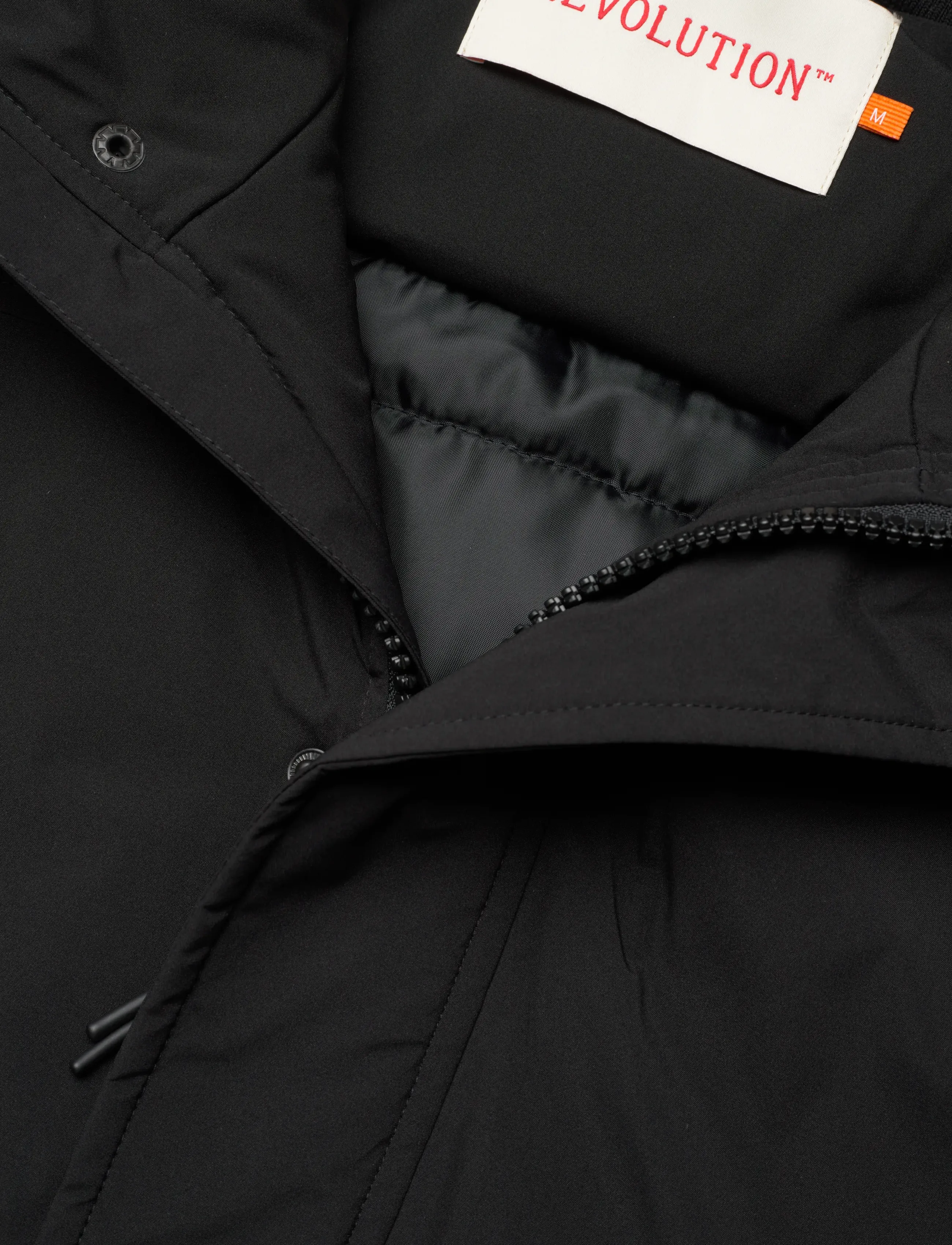 Revolution - Padded Tech Coat - padded jackets - black - 2