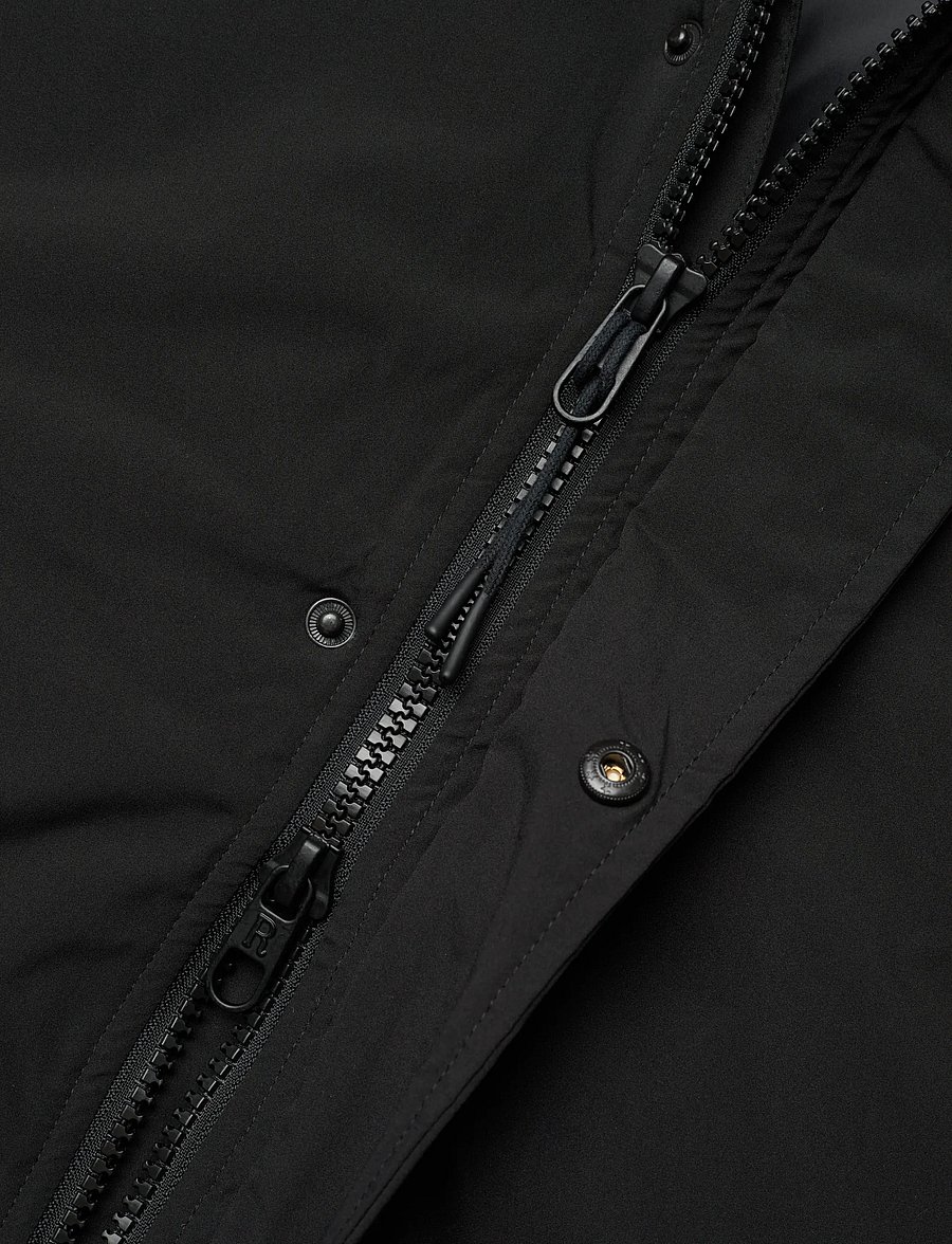 Revolution - Padded Tech Coat - pūkinės striukės - black - 3
