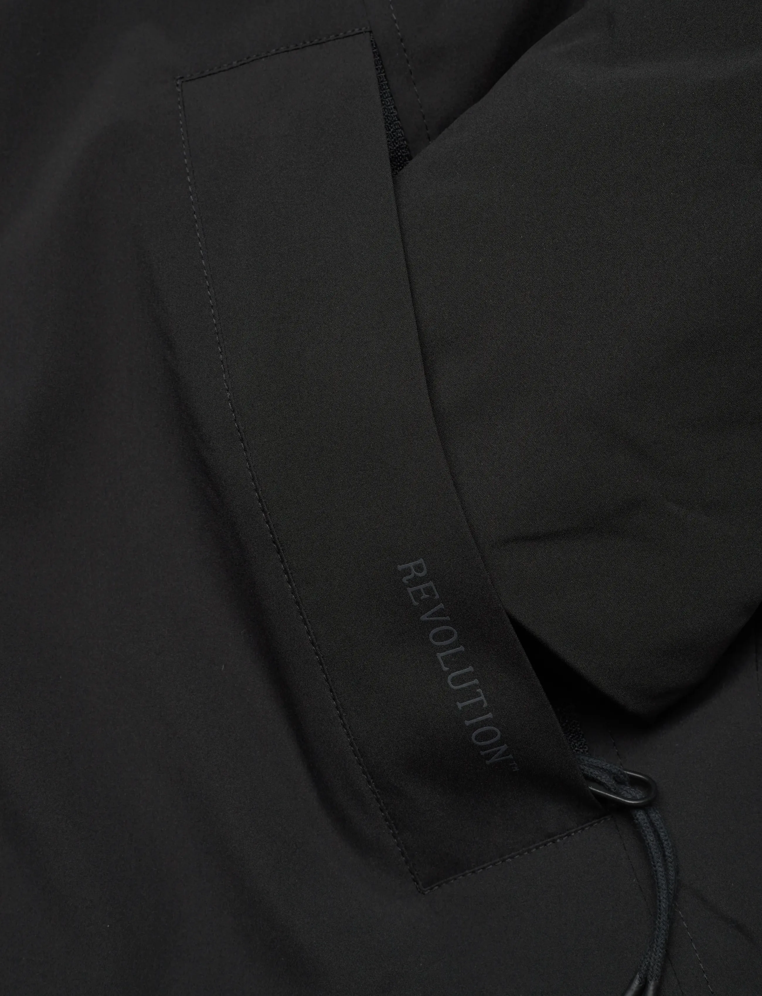 Revolution - Padded Tech Coat - padded jackets - black - 4