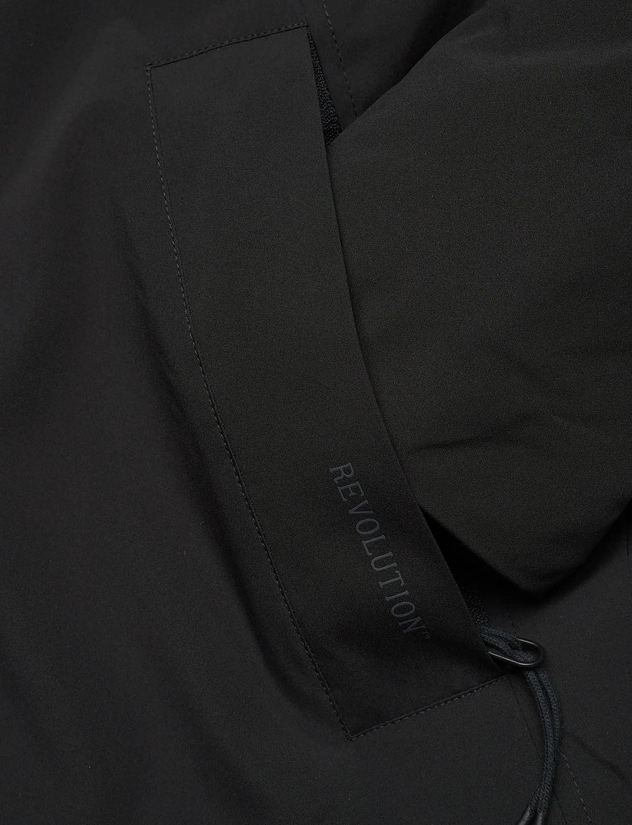 Revolution - Padded Tech Coat - pūkinės striukės - black - 4