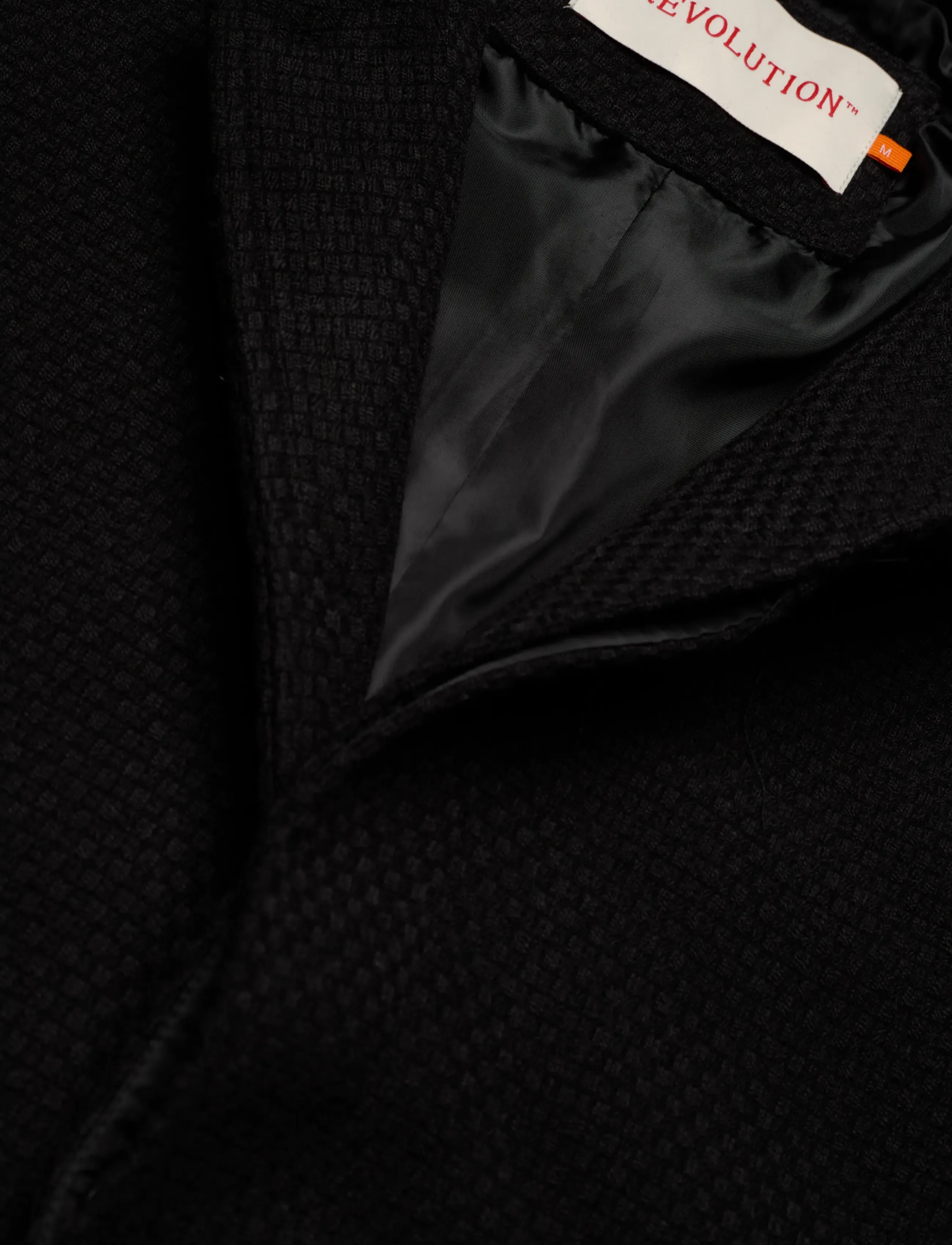 Revolution - Mac Coat - pitkät takit - black - 2