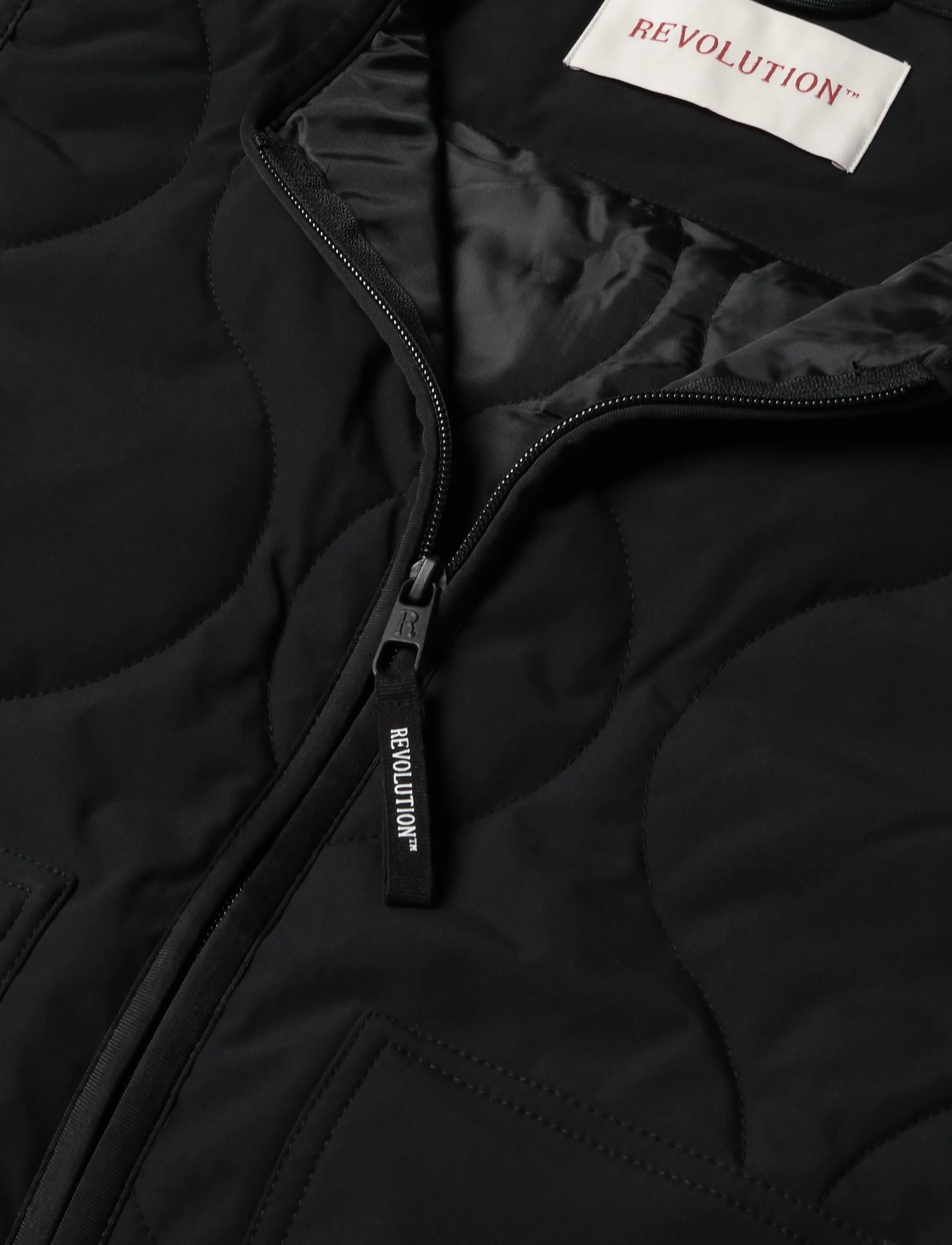 Revolution - Liner Gillet - westen - black - 2