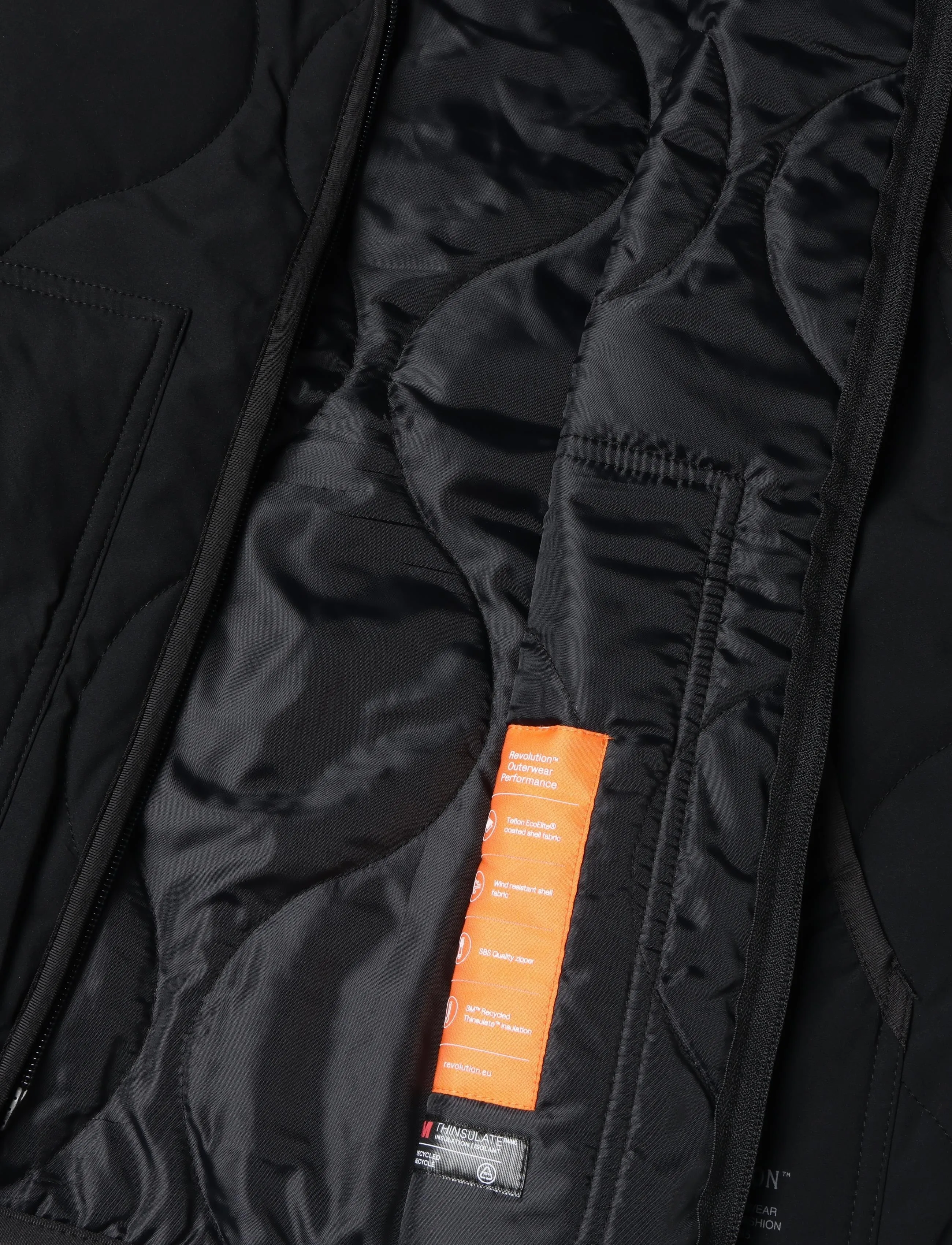 Revolution - Liner Gillet - westen - black - 4