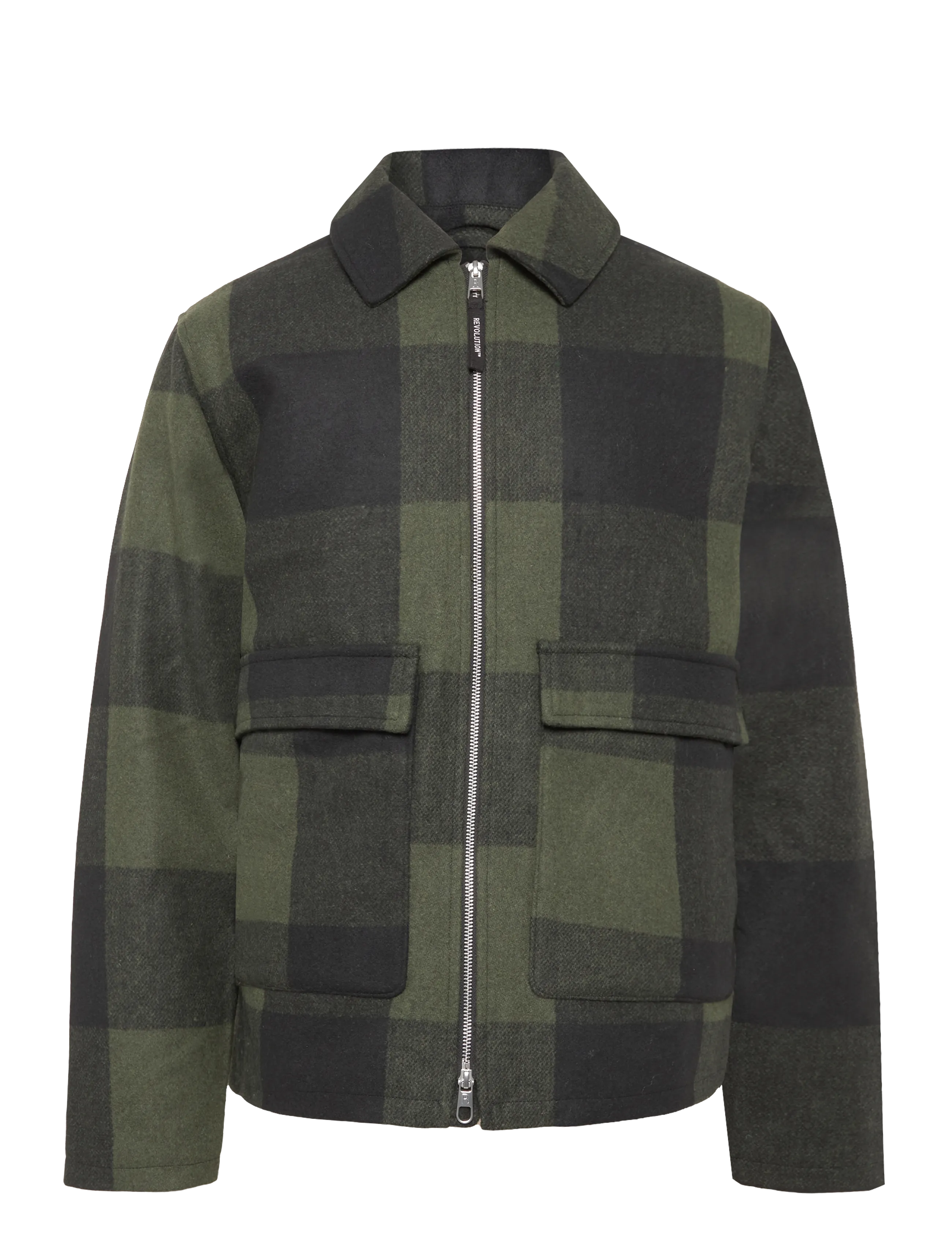 Revolution Shirt Jacket - Jackets - ARMY / khaki/green