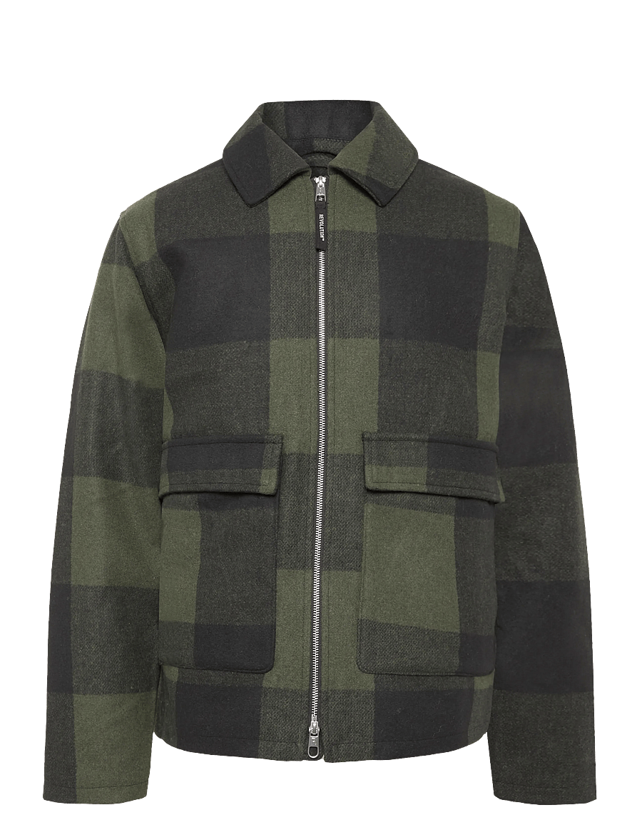 Revolution - Shirt Jacket - down jackets - army - 0