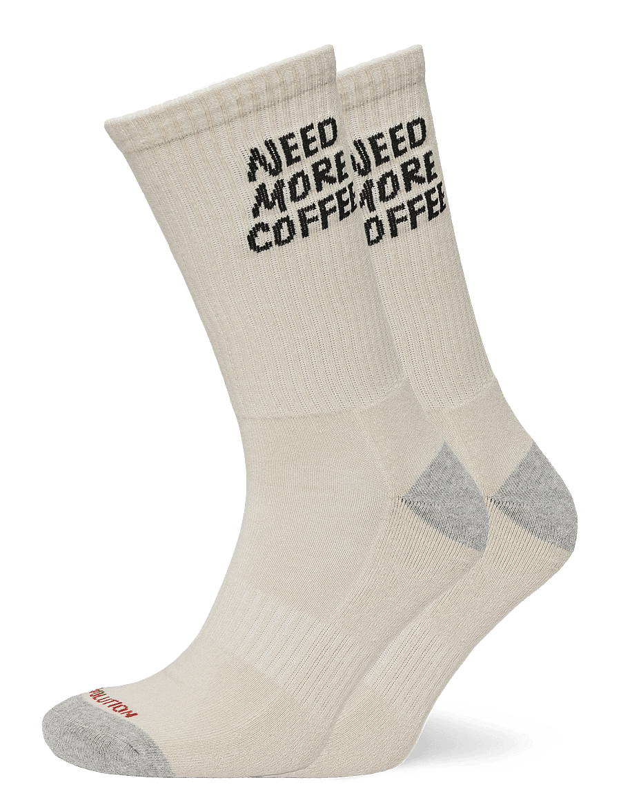 Revolution - Jaquard Crew Sock - klassikalised sokid - offwhite - 0